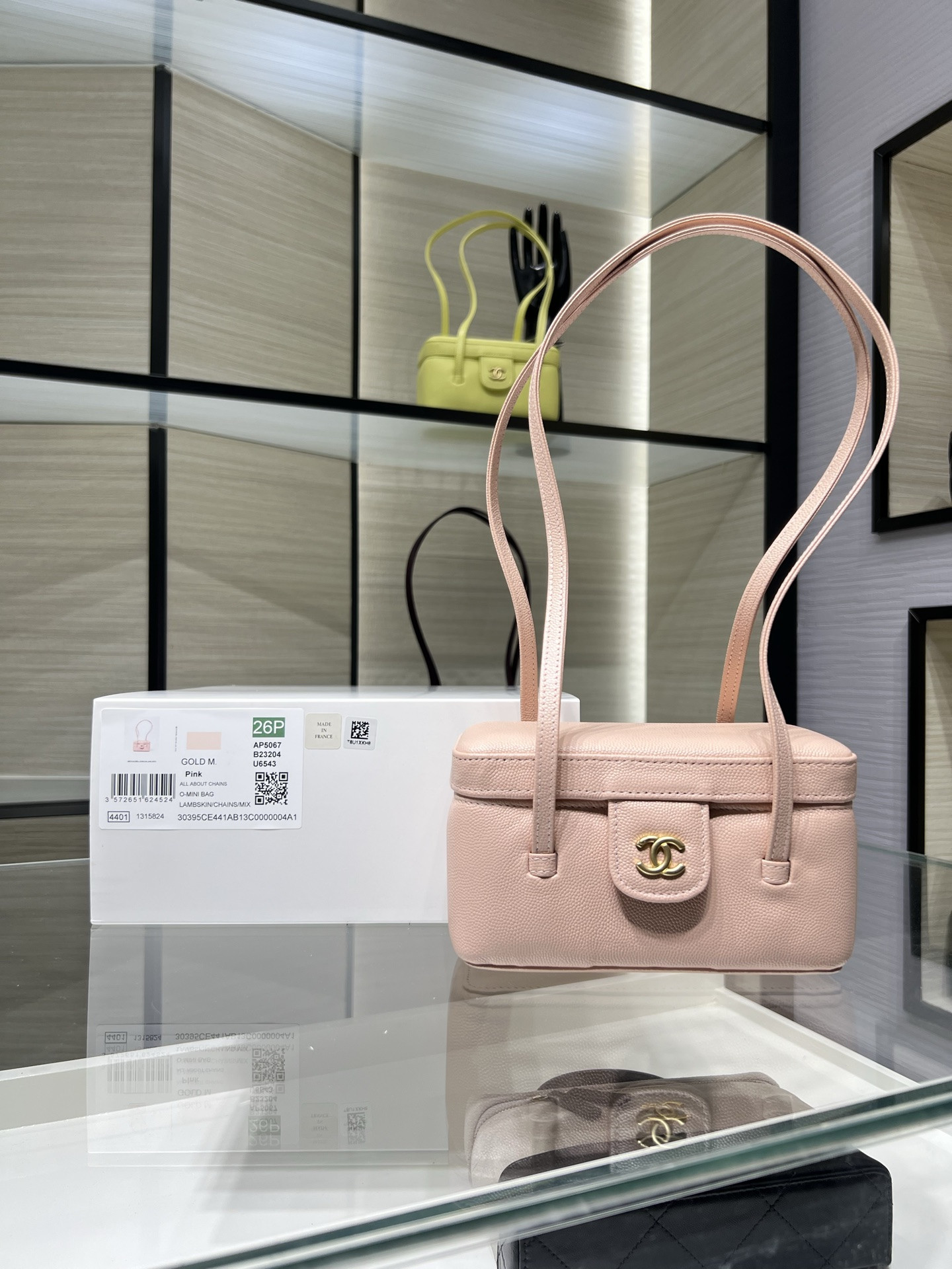 Chanel Preppy Coco Long Box Bag AP5067 17x9.5x8cm