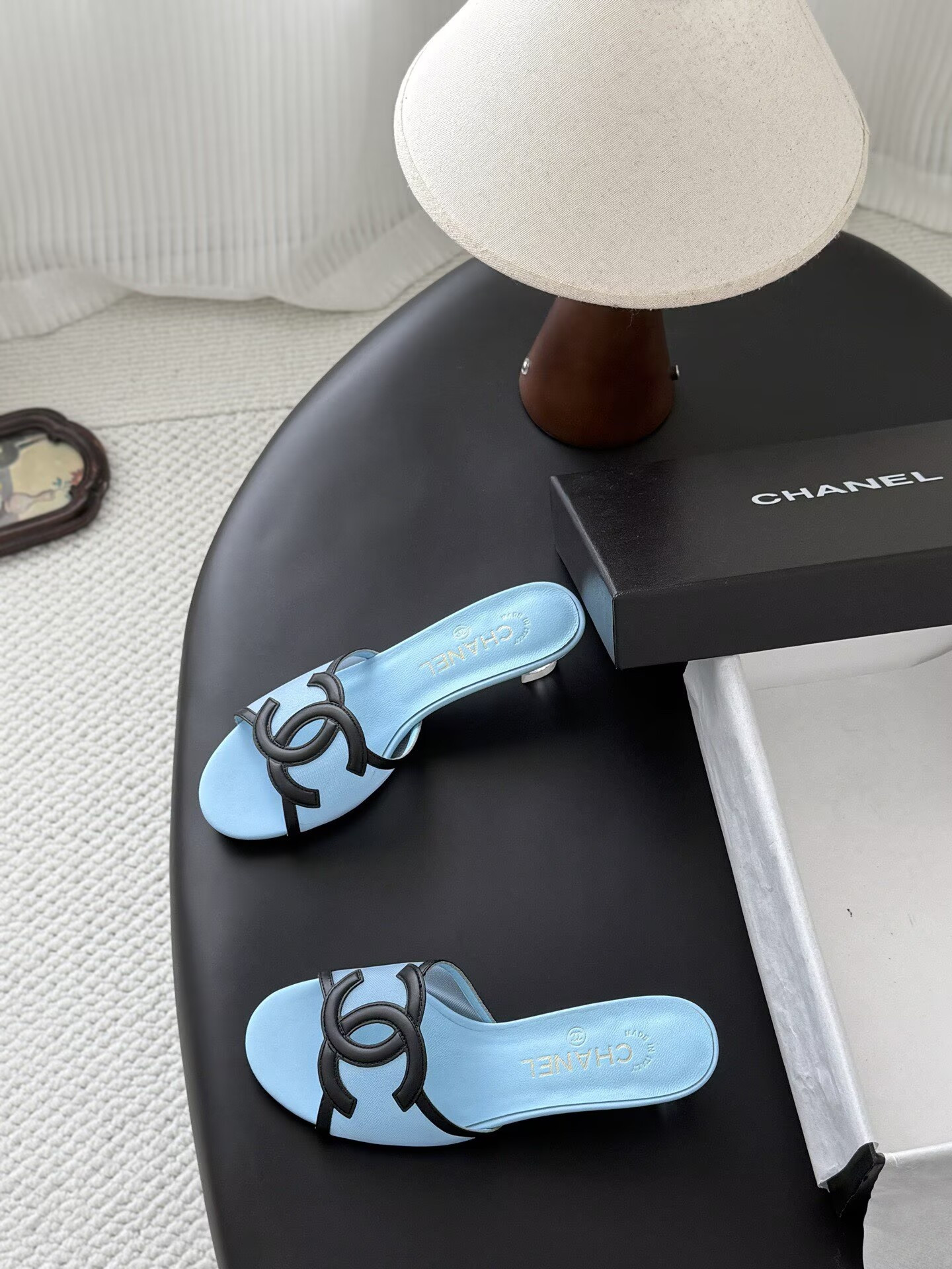 UA Chanel Sandals 4.5cm Heel