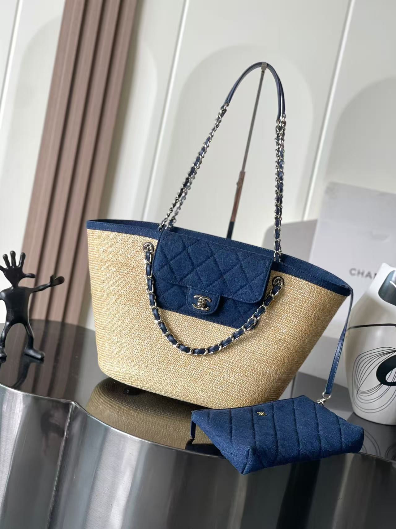 Chanel Shopping Bag 26x54x18cm