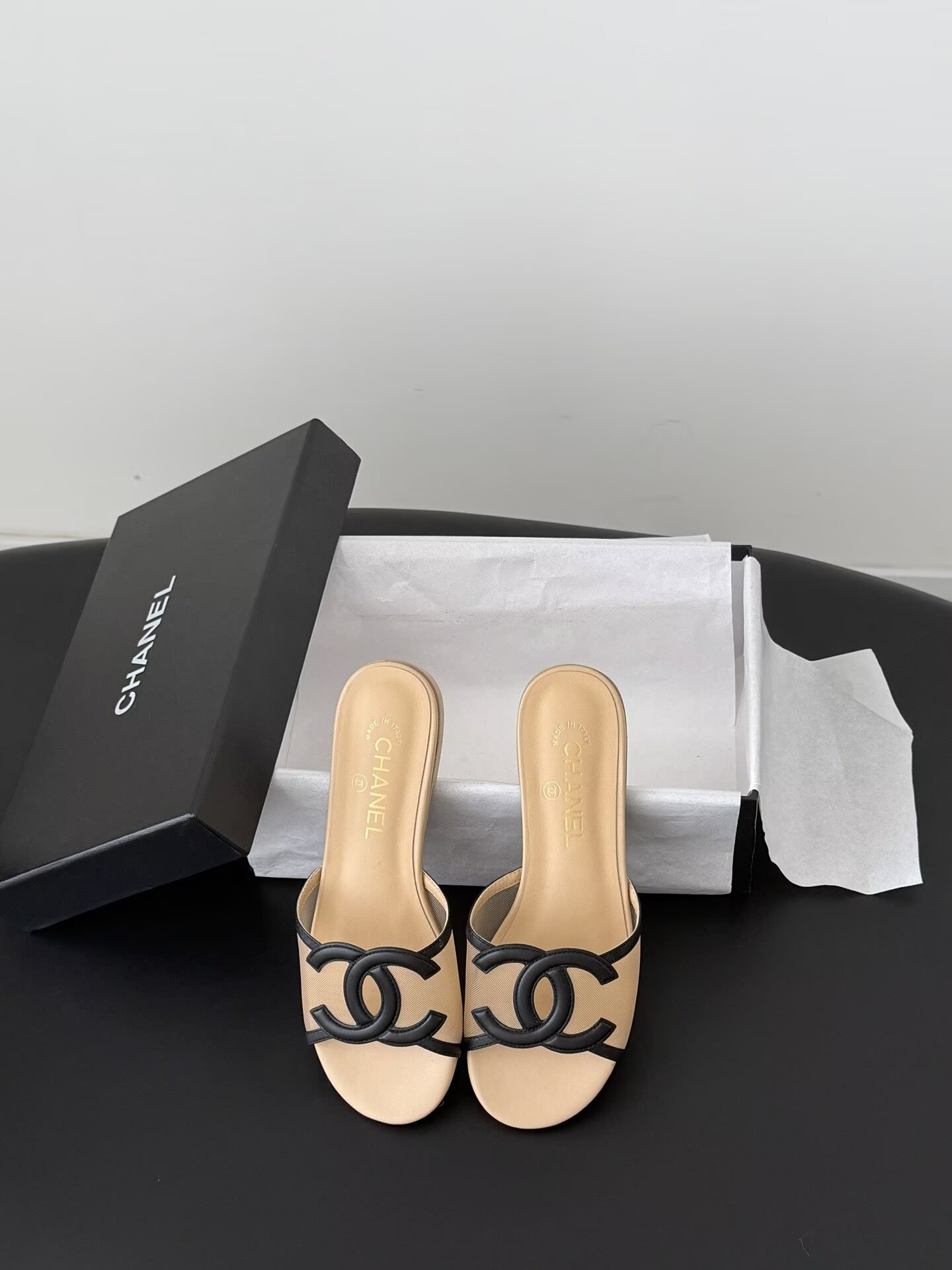 UA Chanel Sandals