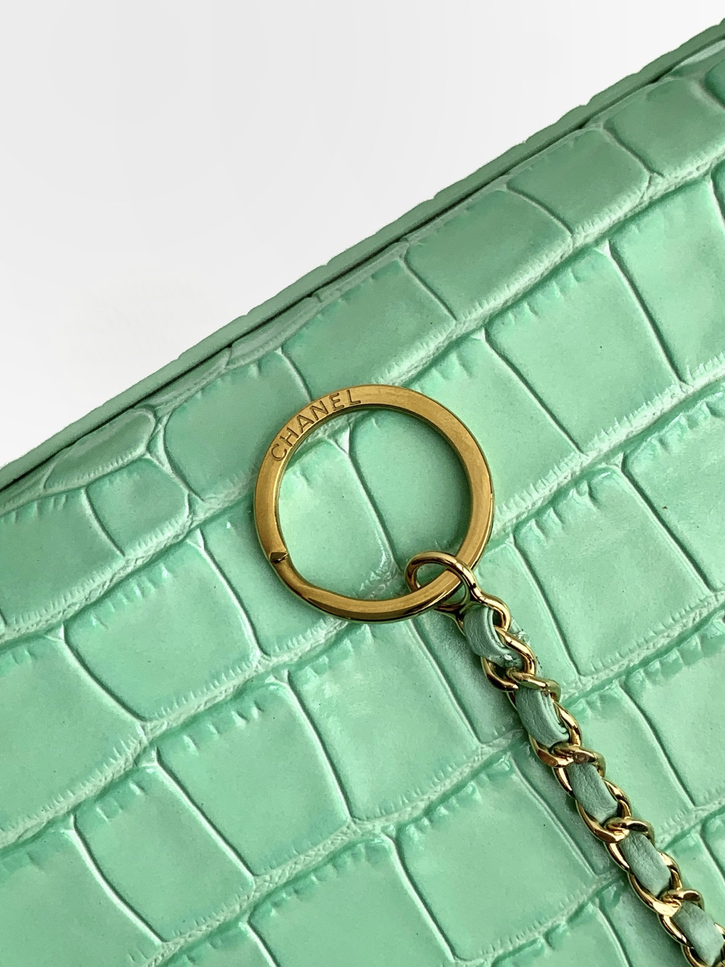 Chanel Tote Crocodile-embossed Bag 35x21x12cm