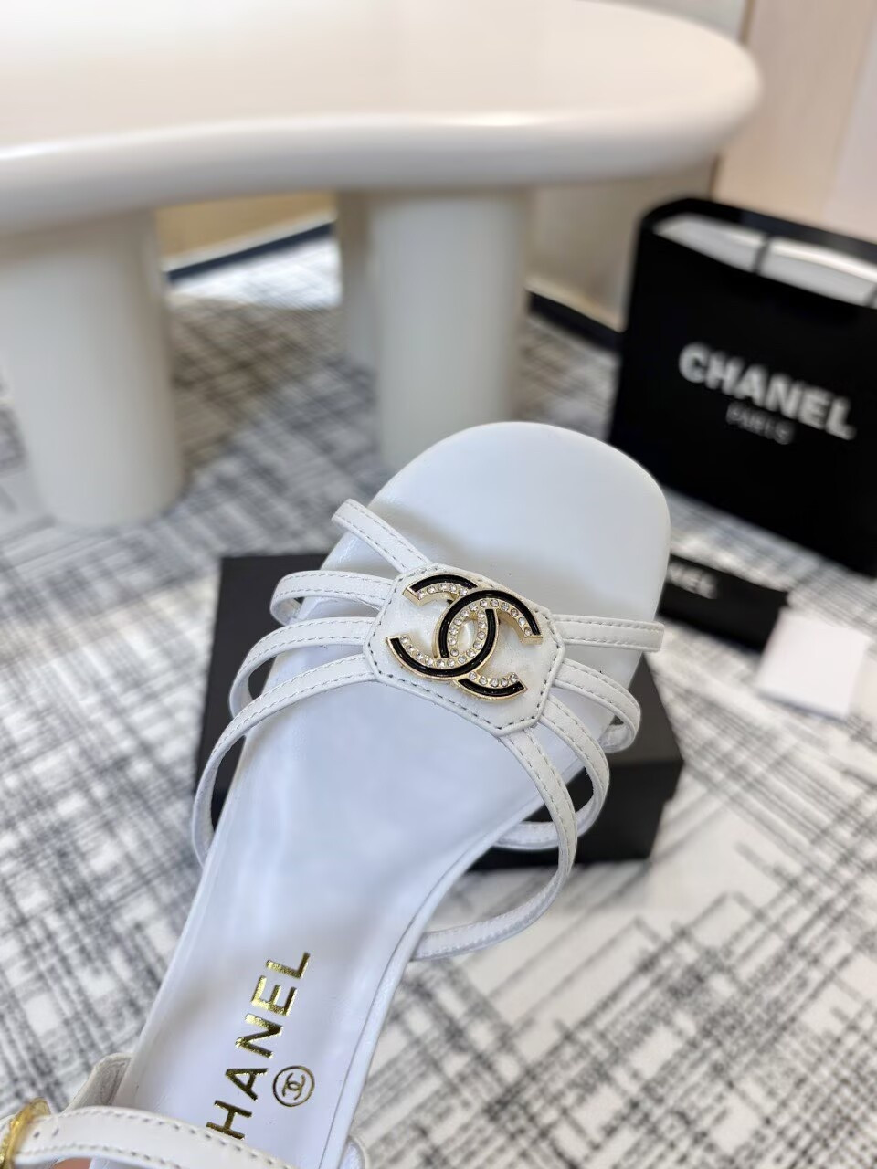 UA Chanel Sandals