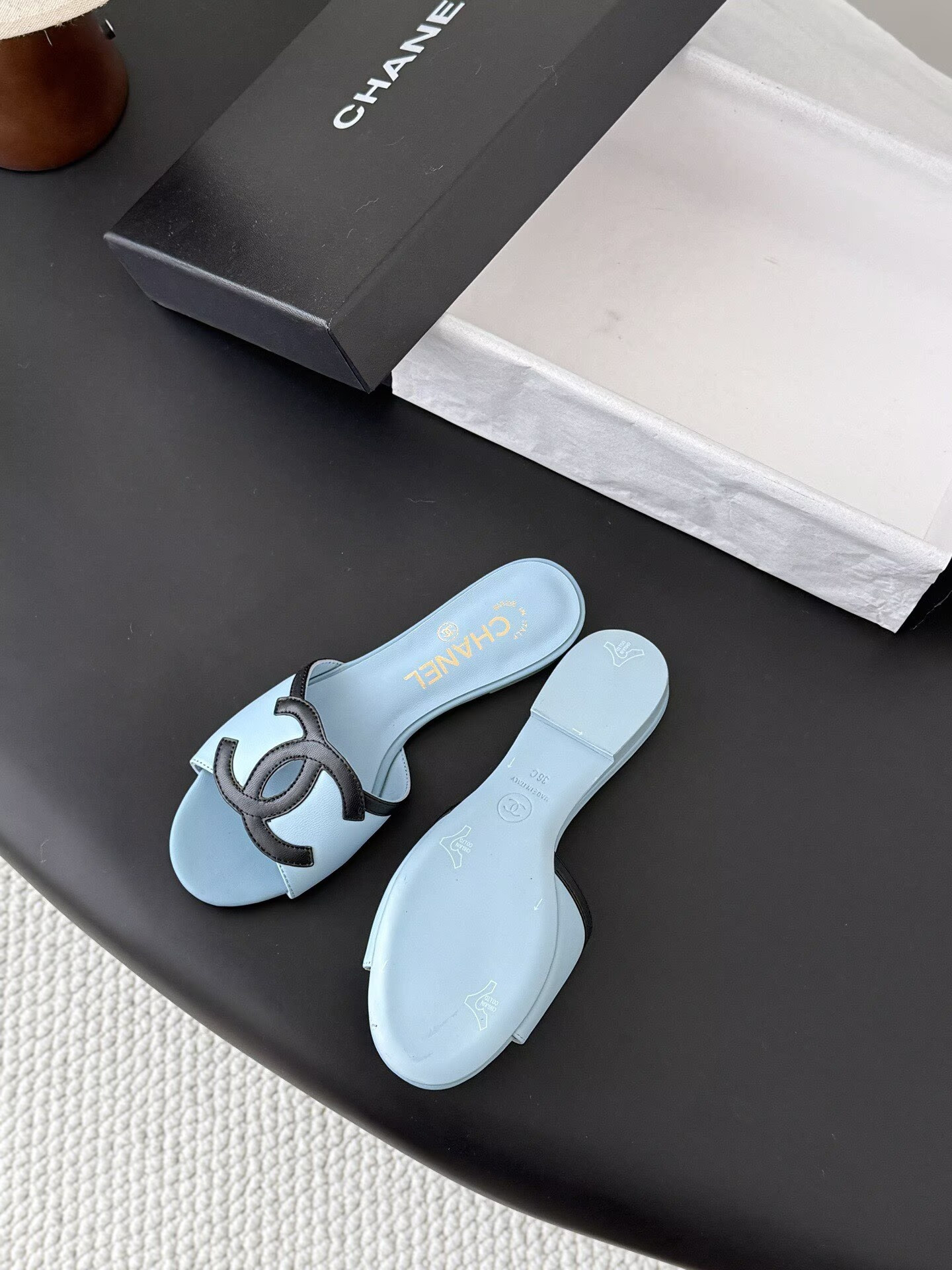 UA Chanel Sandals