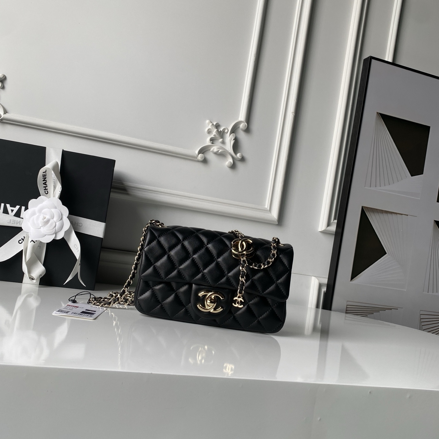 Chanel Classic Flap Handbag CF AS5759 20x13x7cm