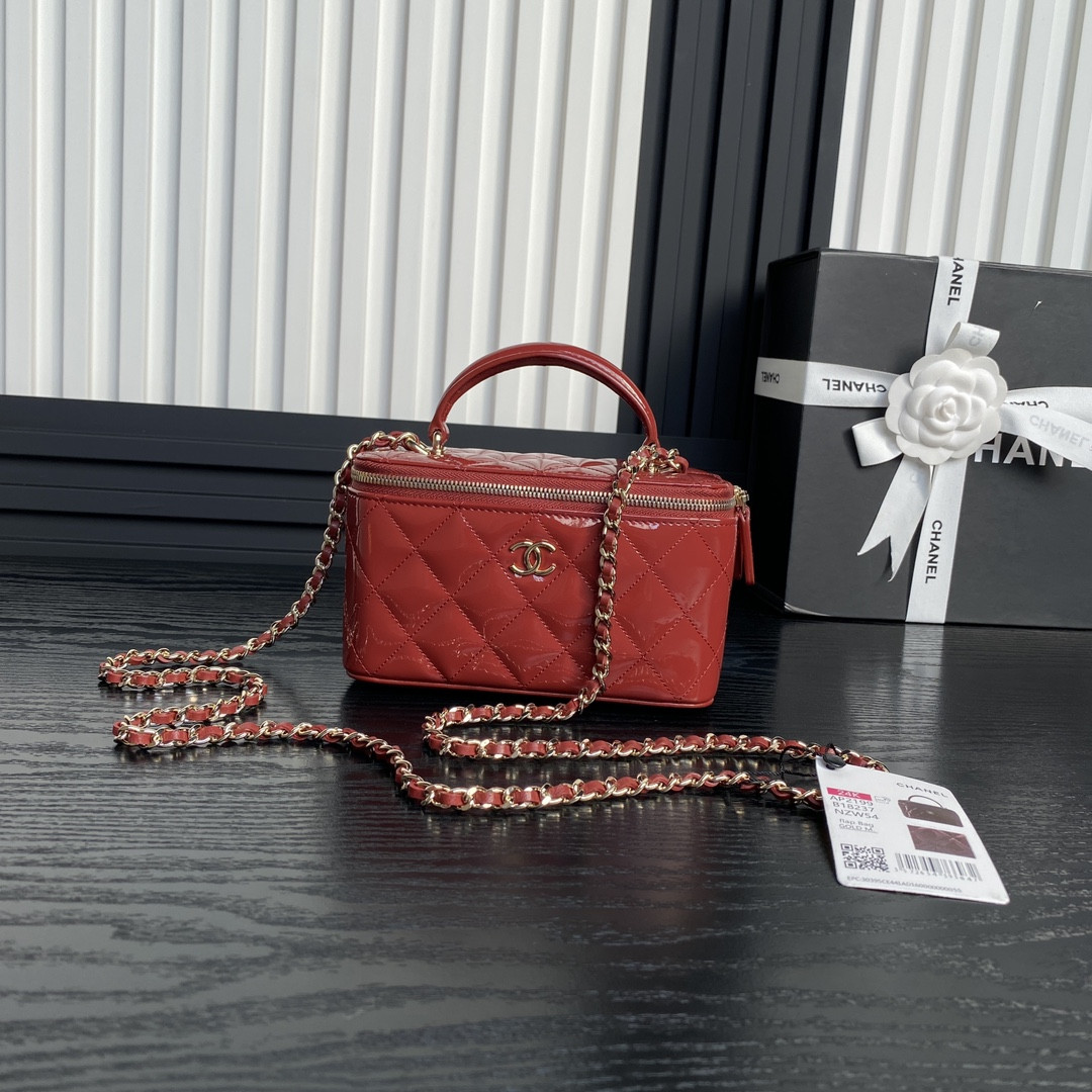 Chanel Long Vanity with chain AP2199 16.5x10x8cm