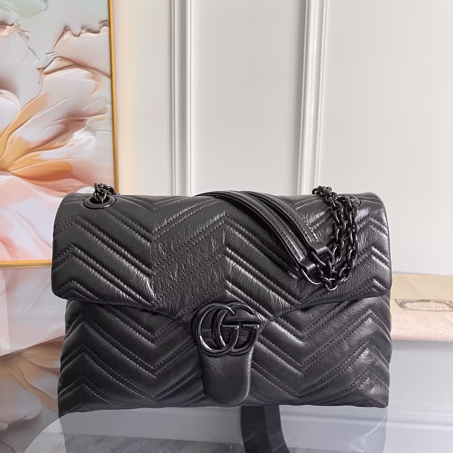 Gvc*1 gg marmont medium shoulder bag 31x17x8cm