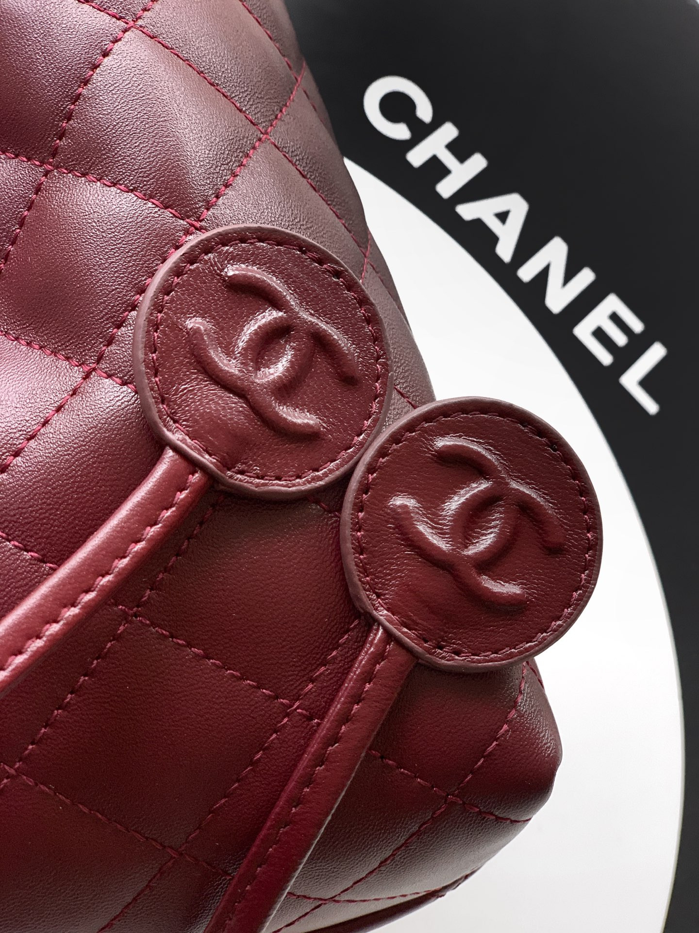 Chanel Clutch with Leather Strap AP5227 17x22x8cm
