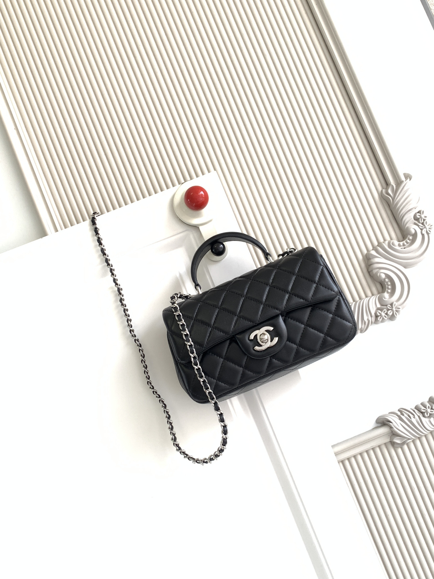 CHANEL Mini CF handle 20x12x6cm