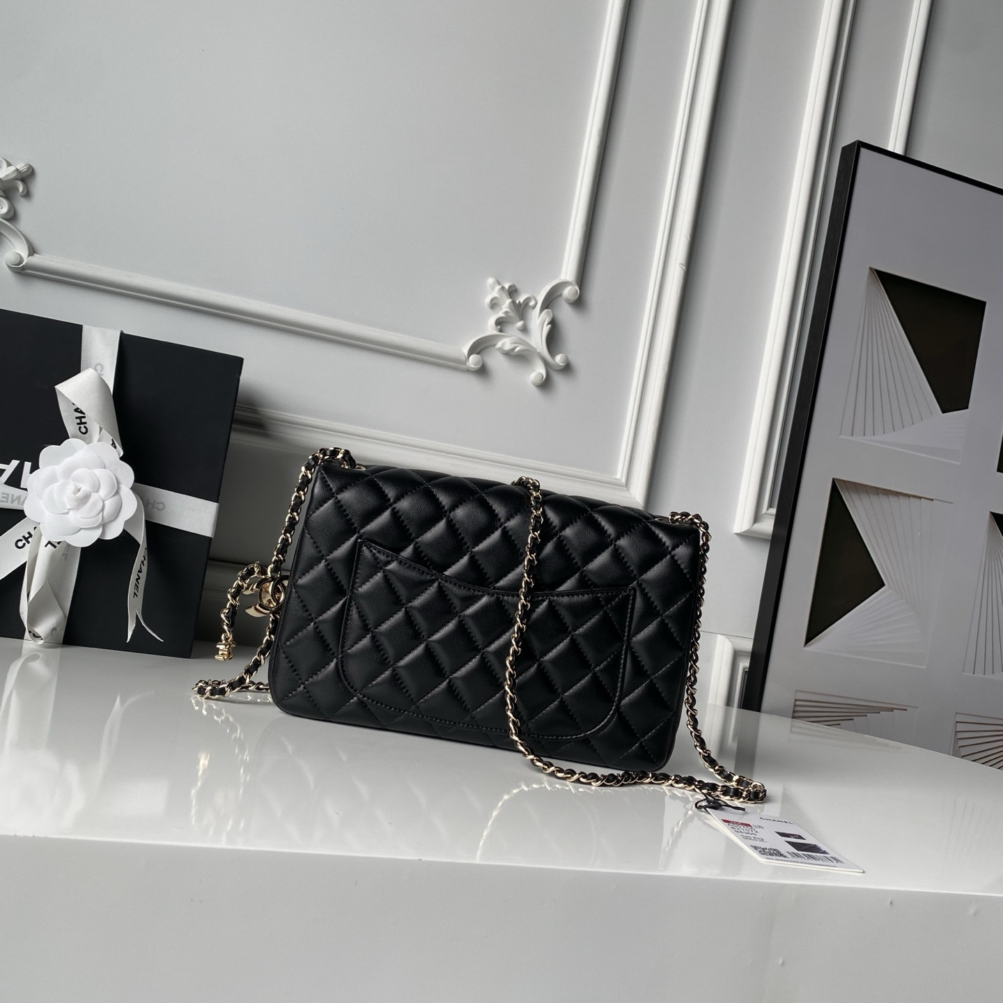 Chanel Classic Flap Handbag CF AS5756 14.5x23.5x7cm