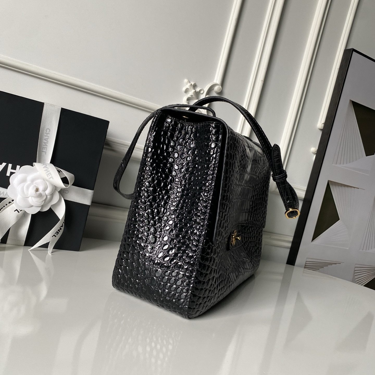 Chanel Maxi Flap Bag Gold hardware AS6233 26x38.5x11cm