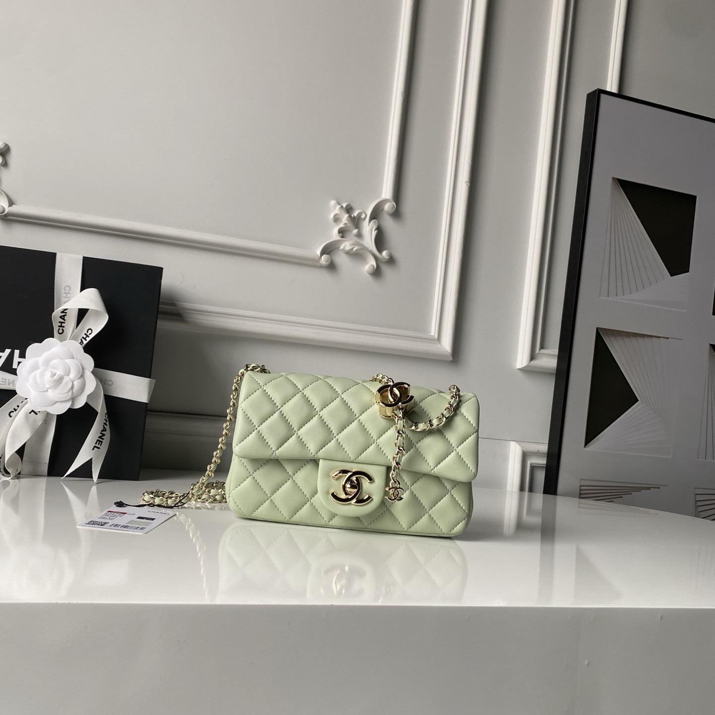 Chanel Classic Flap Handbag CF AS5759 20x13x7cm