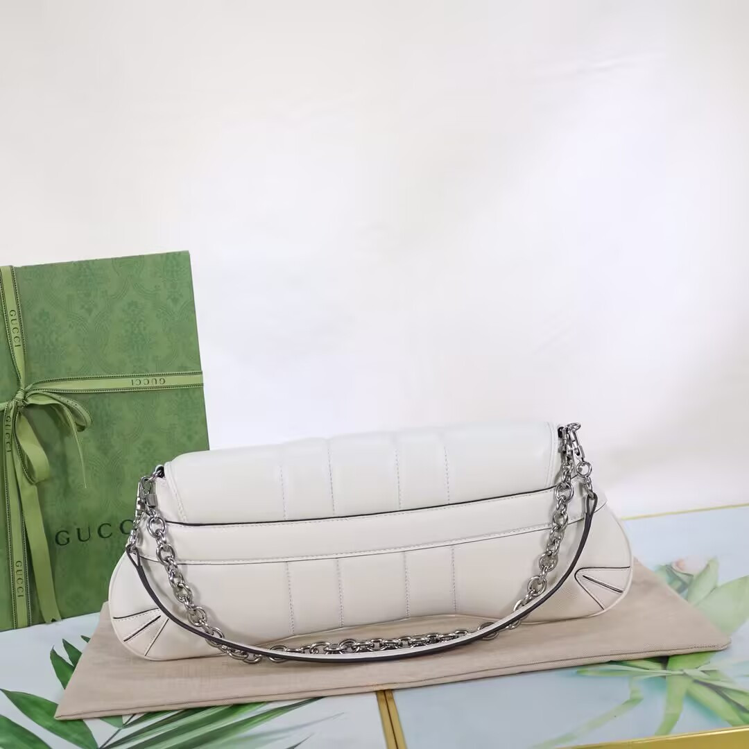 Gvc*1 horsebit chain shoulder bag 38x15x16cm