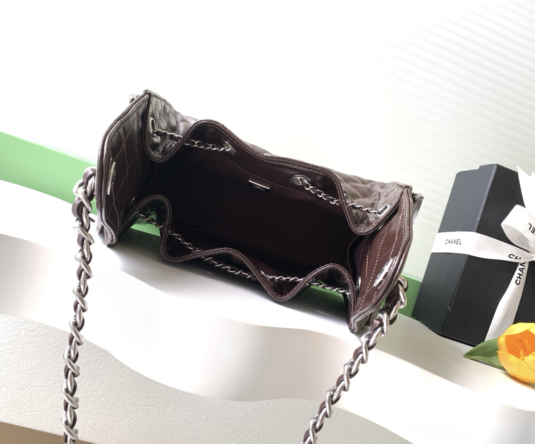 CHANEL 25C Bucket BAG 30x26x14cm