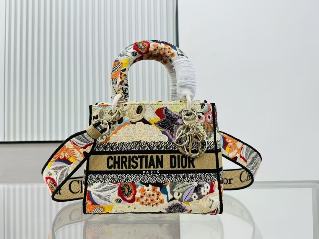 Dior Medium Lady D-Lite Bag 24x20x11cm