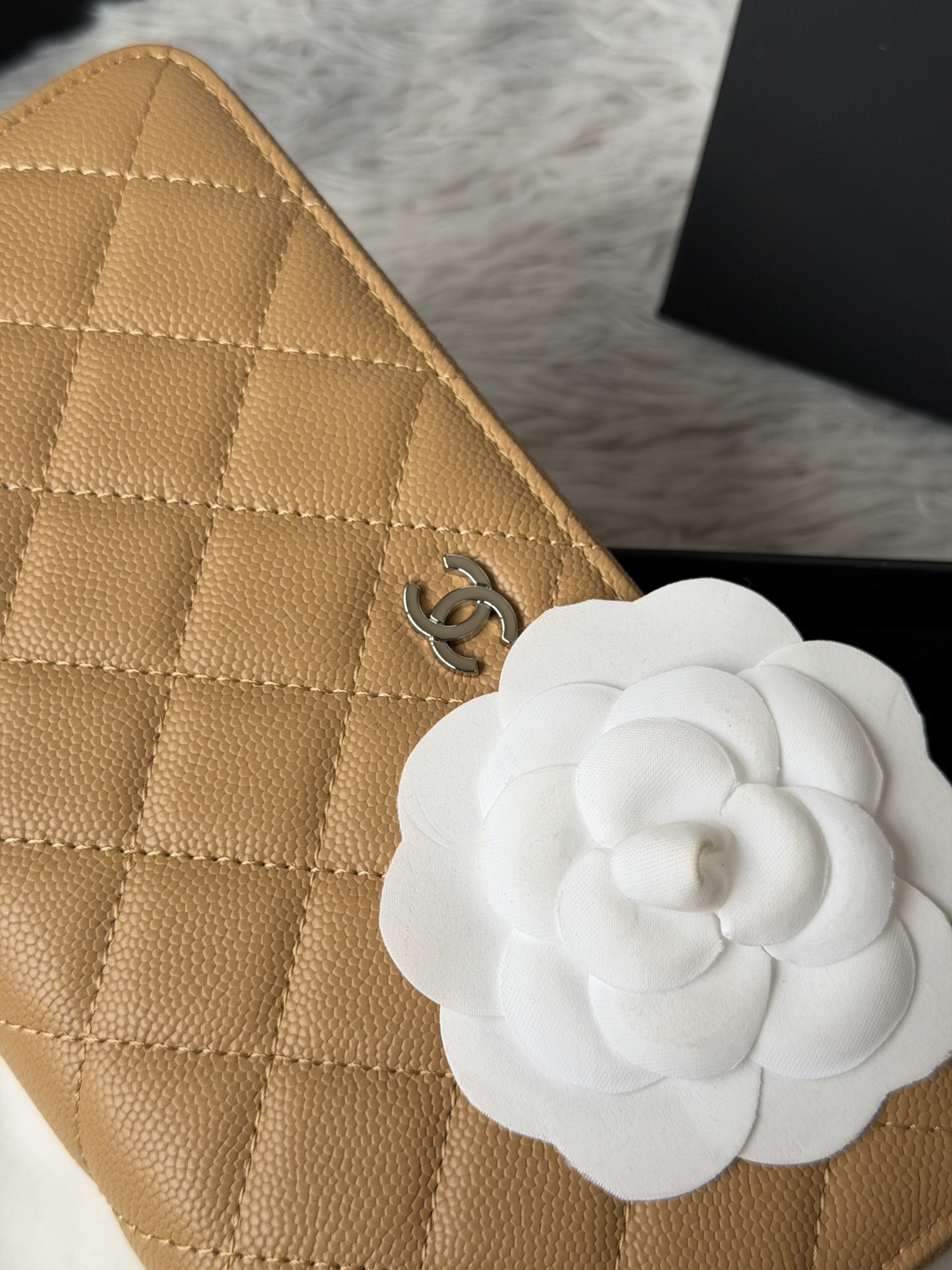 Chanel Zip Around Wallet 80758 10x19x3cm