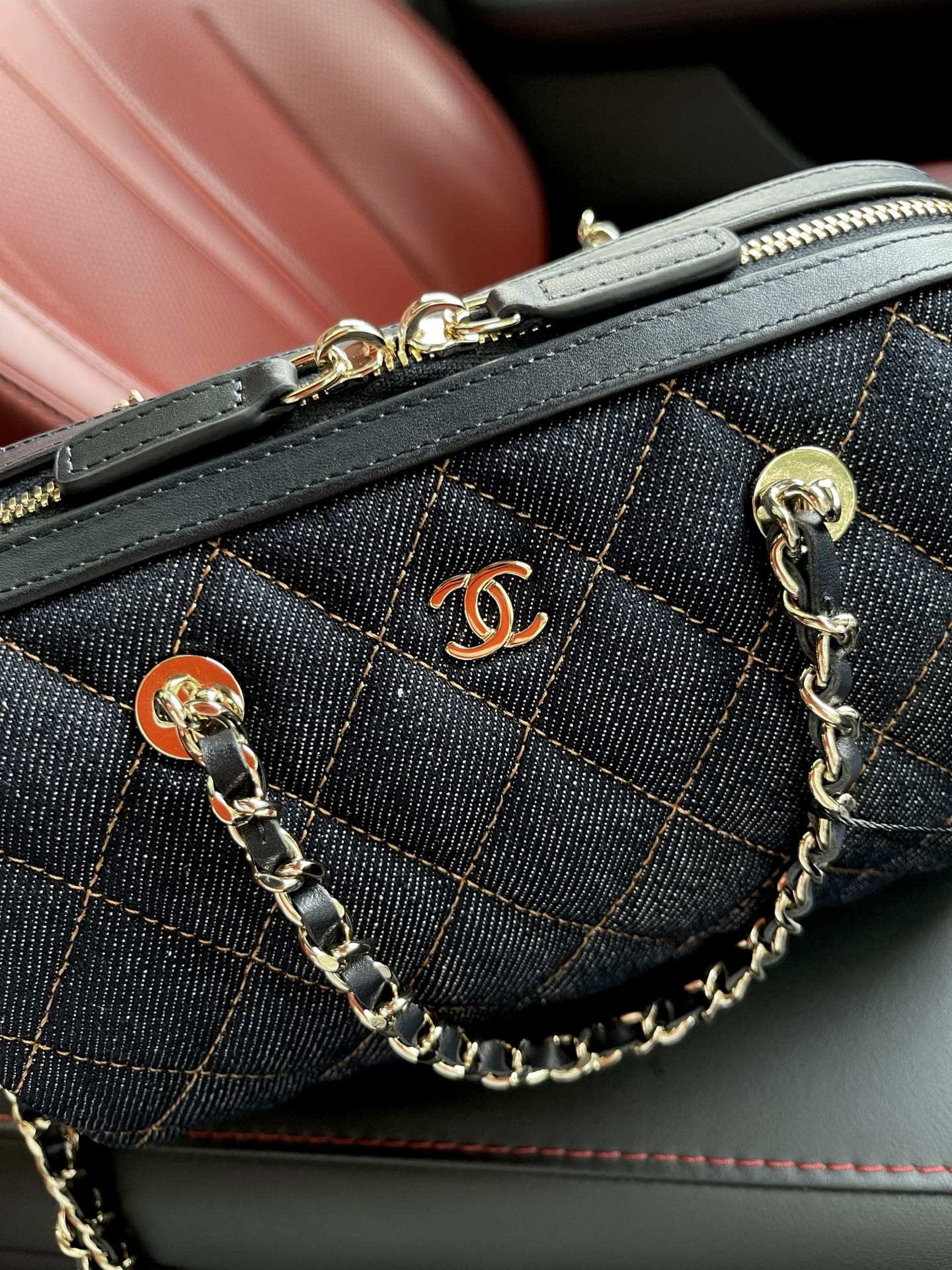 Chanel Bowling Bag AS4474 11.5x18.5x11cm