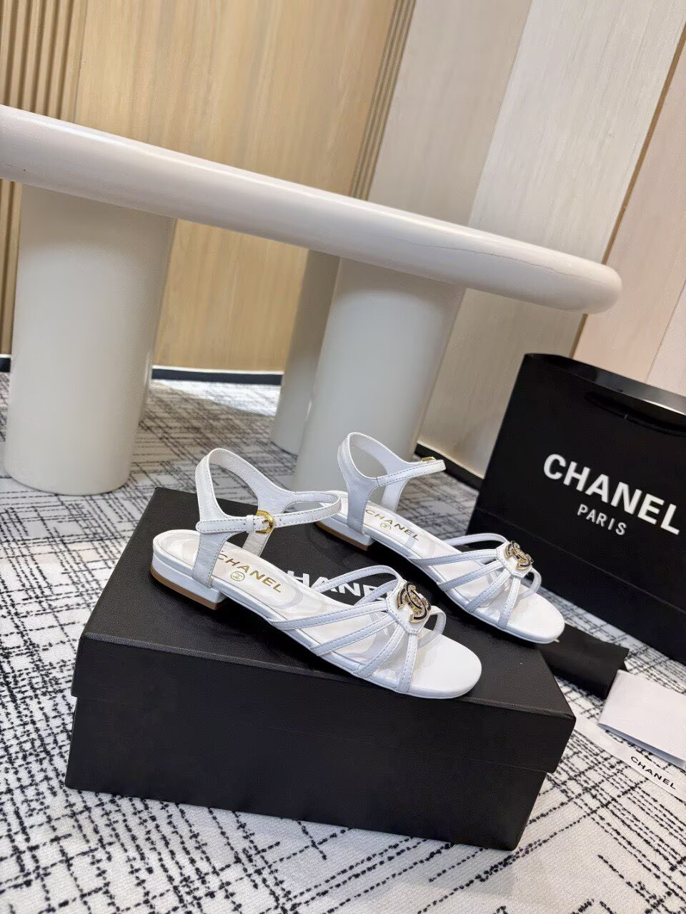 UA Chanel Sandals