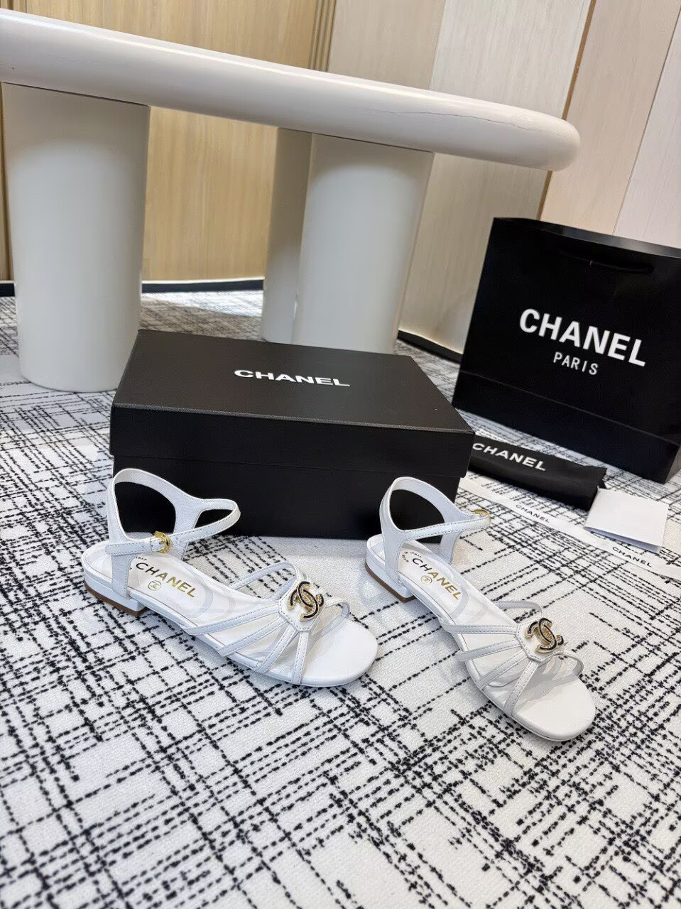 UA Chanel Sandals