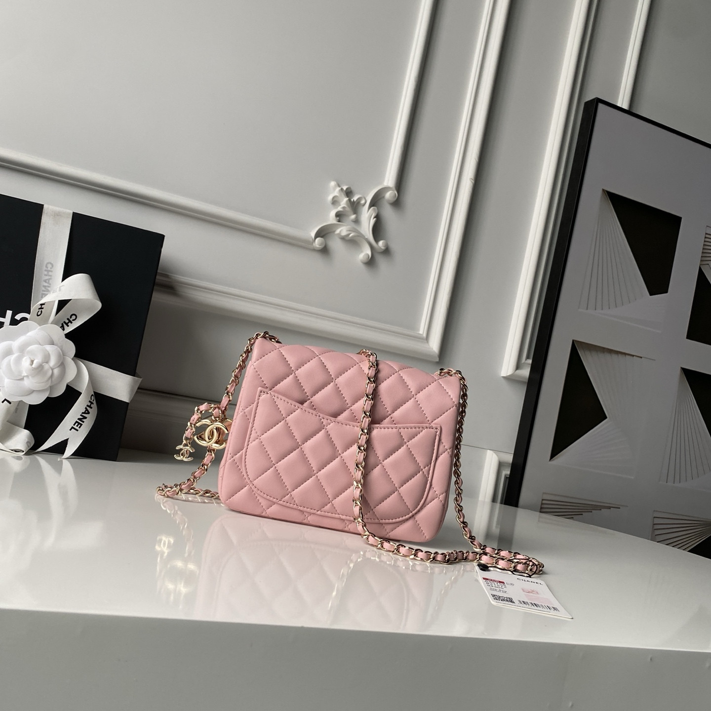Chanel Classic Flap Handbag CF AS5758 18x13x7cm