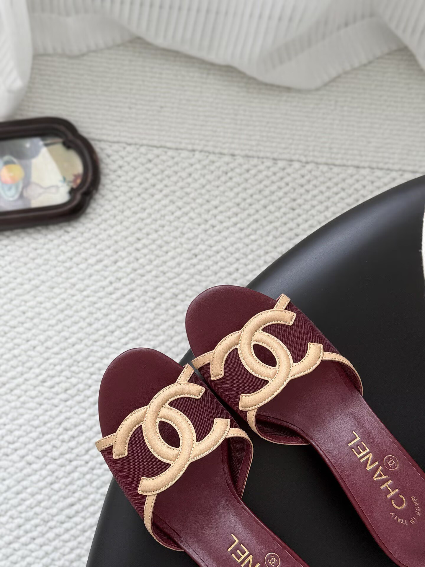 UA Chanel Sandals 4.5cm Heel