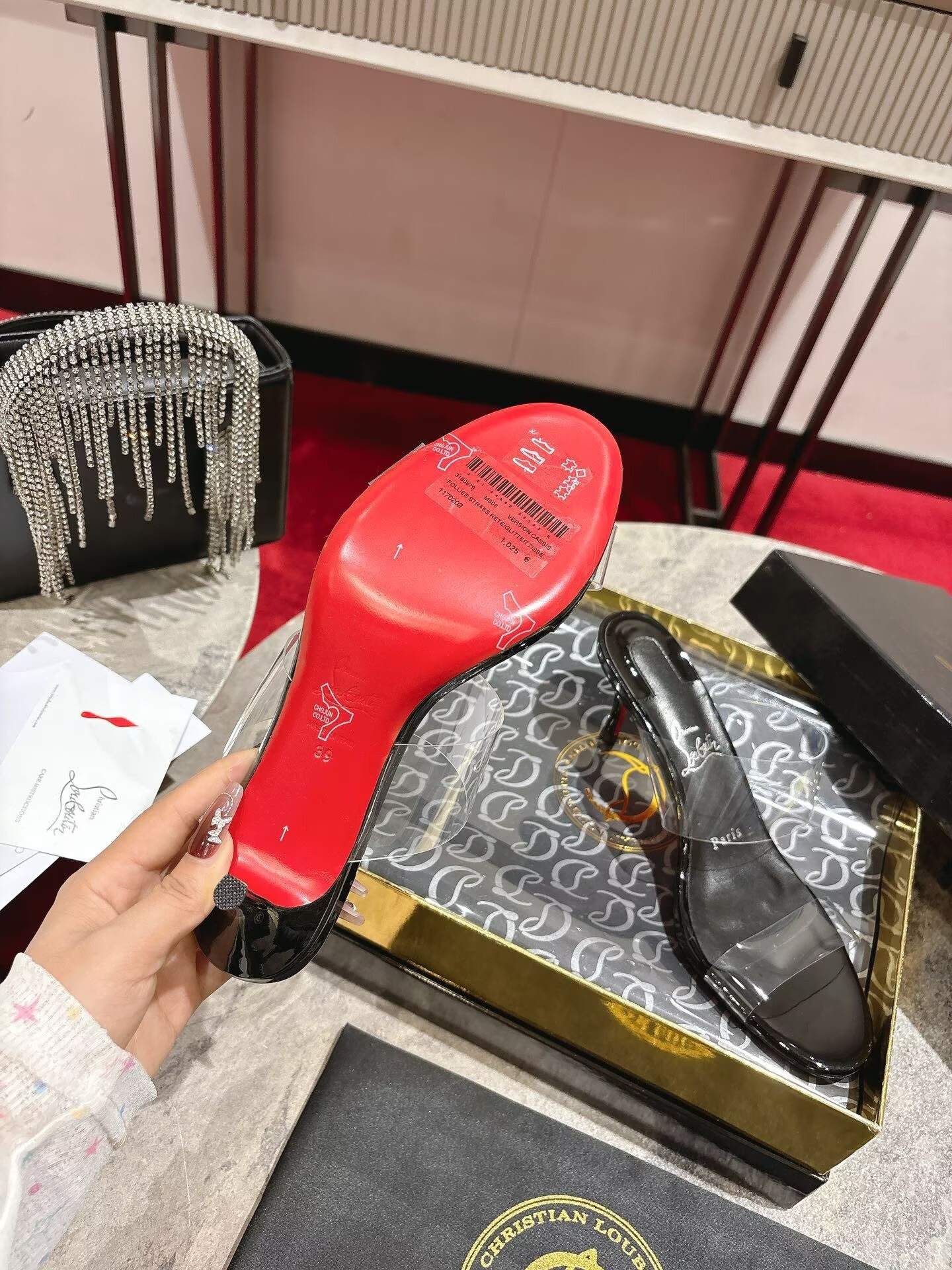 Chr1st1an louboutin just nothing mules 65mm 85mm 100mm