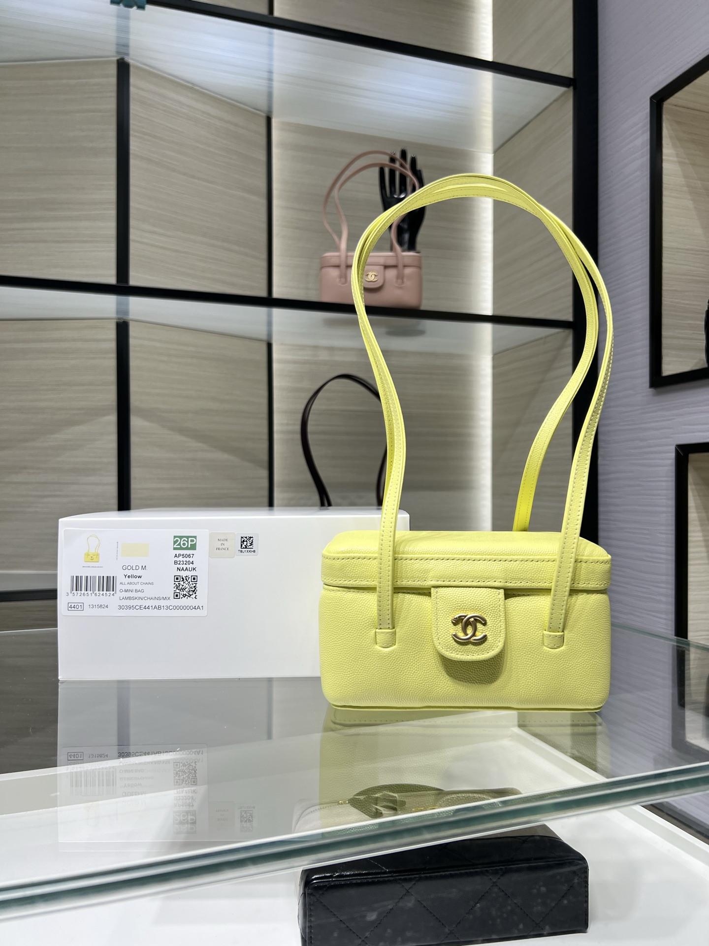Chanel Preppy Coco Long Box Bag AP5067 17x9.5x8cm