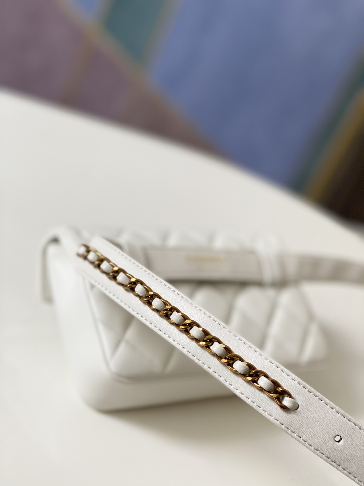 Chanel Quilted Waist Bag 18x12x3.5cm