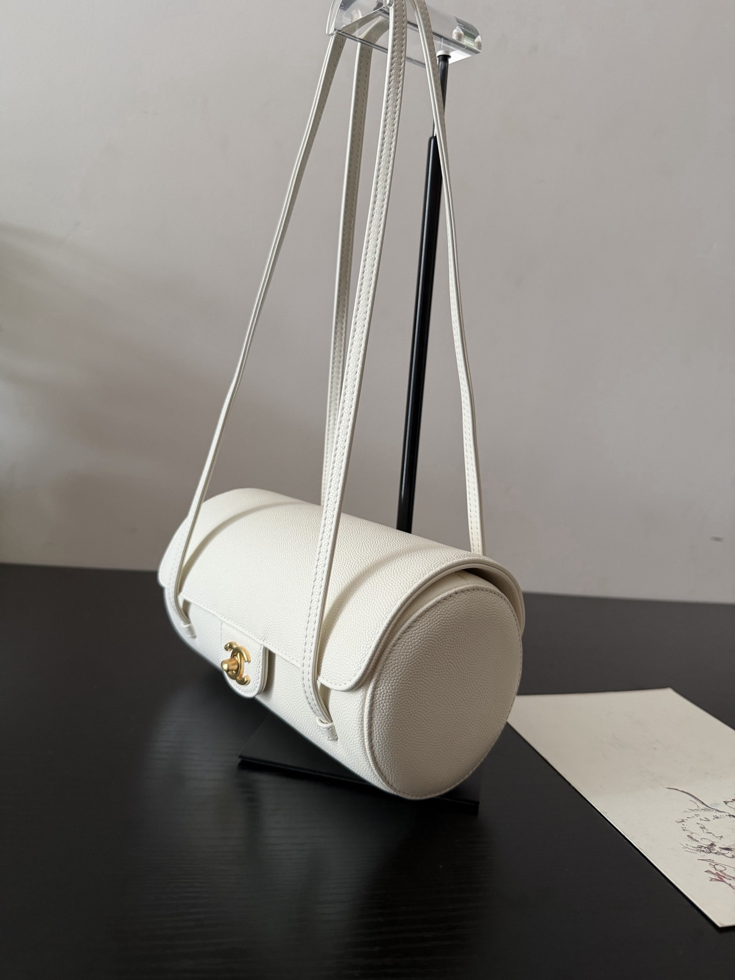 Chanel Small Bowling Bag AS6143 10x20.5x10cm