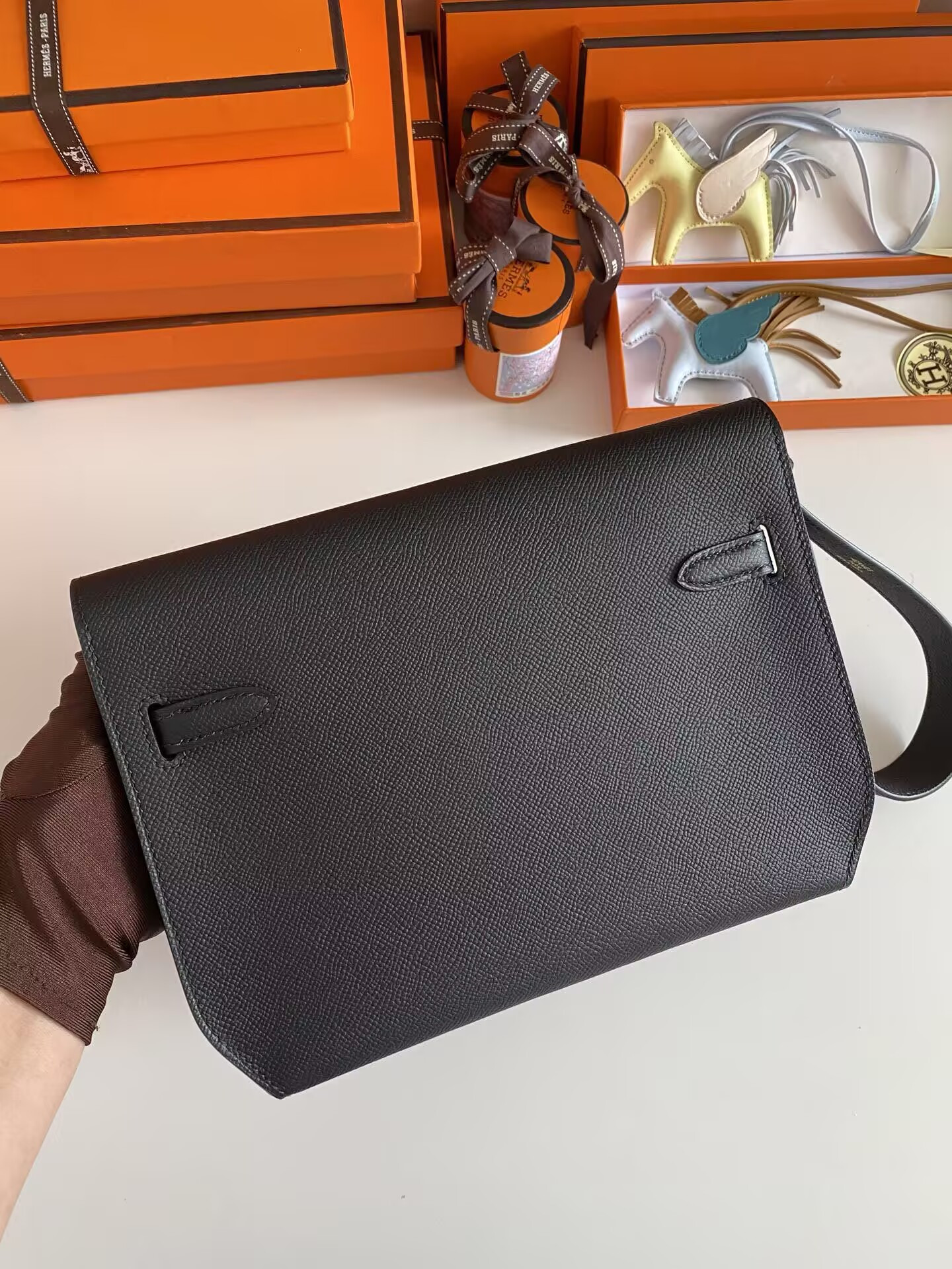 Hermès Kelly Depeches epsom 25cm