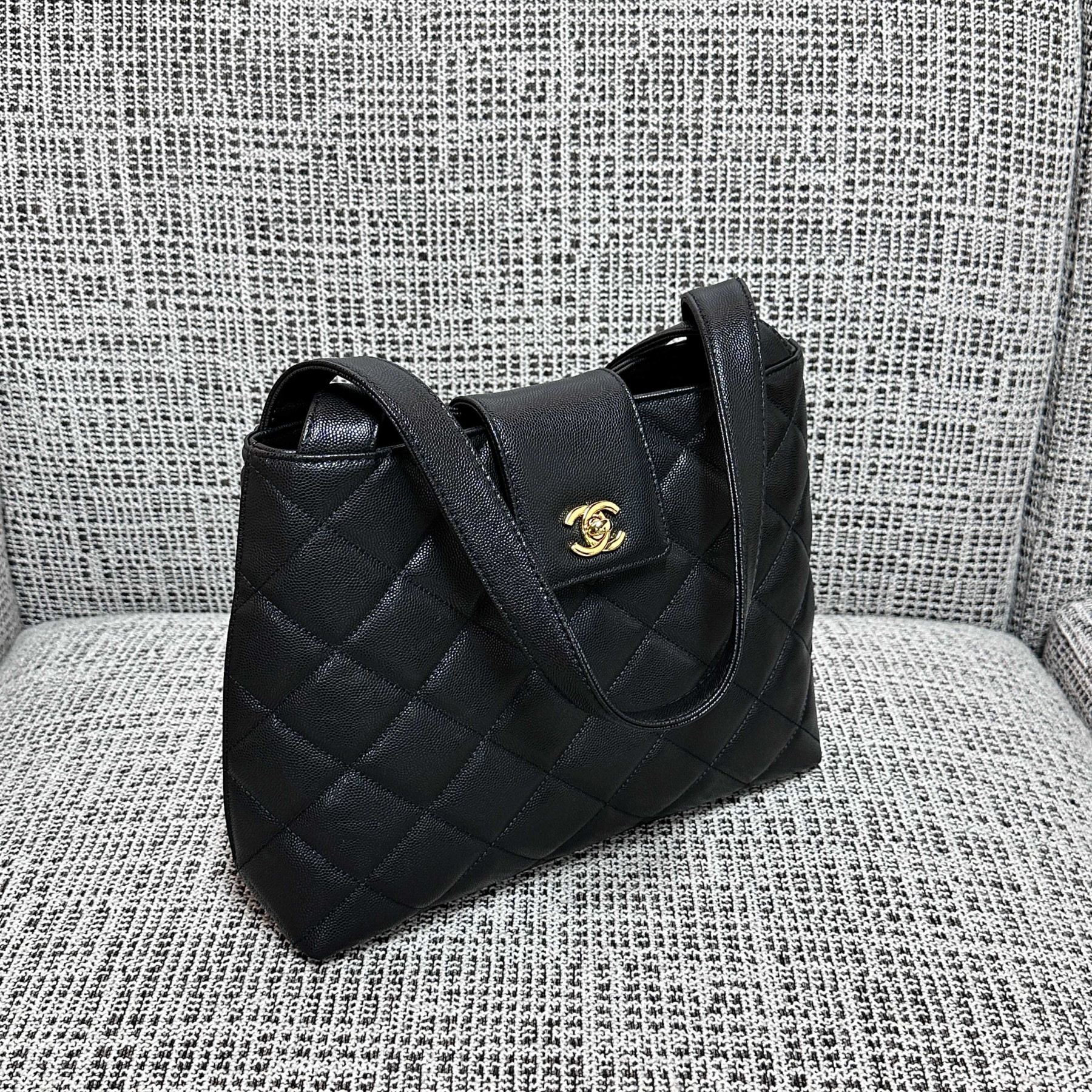 Chanel Shoulder Tote Bag 29x10x23.5cm