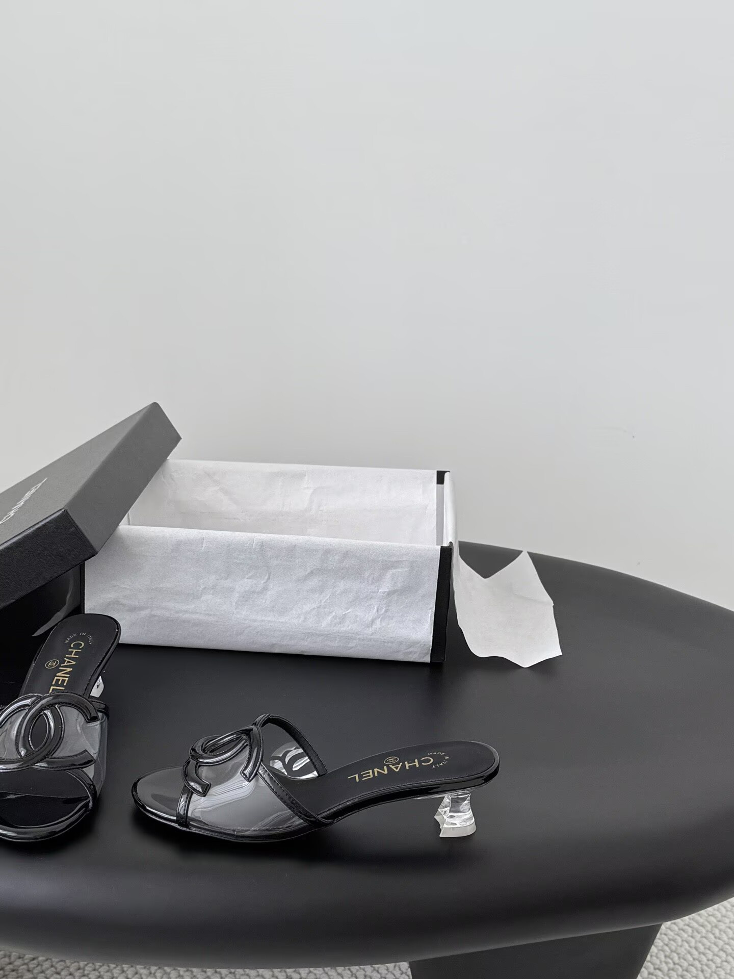 UA Chanel Sandals 4.5cm Heel
