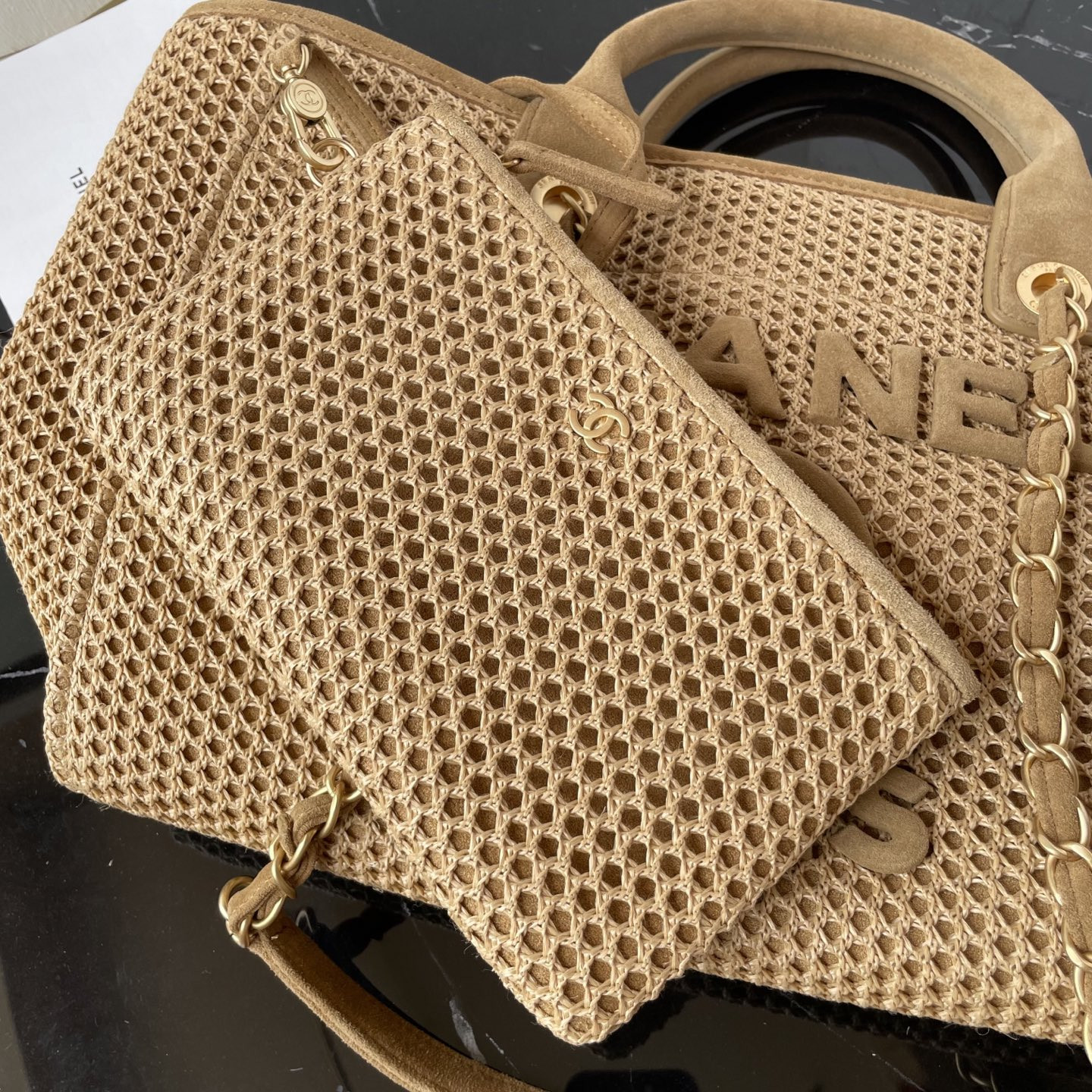 Chanel Shopping Bag 38x30x22cm