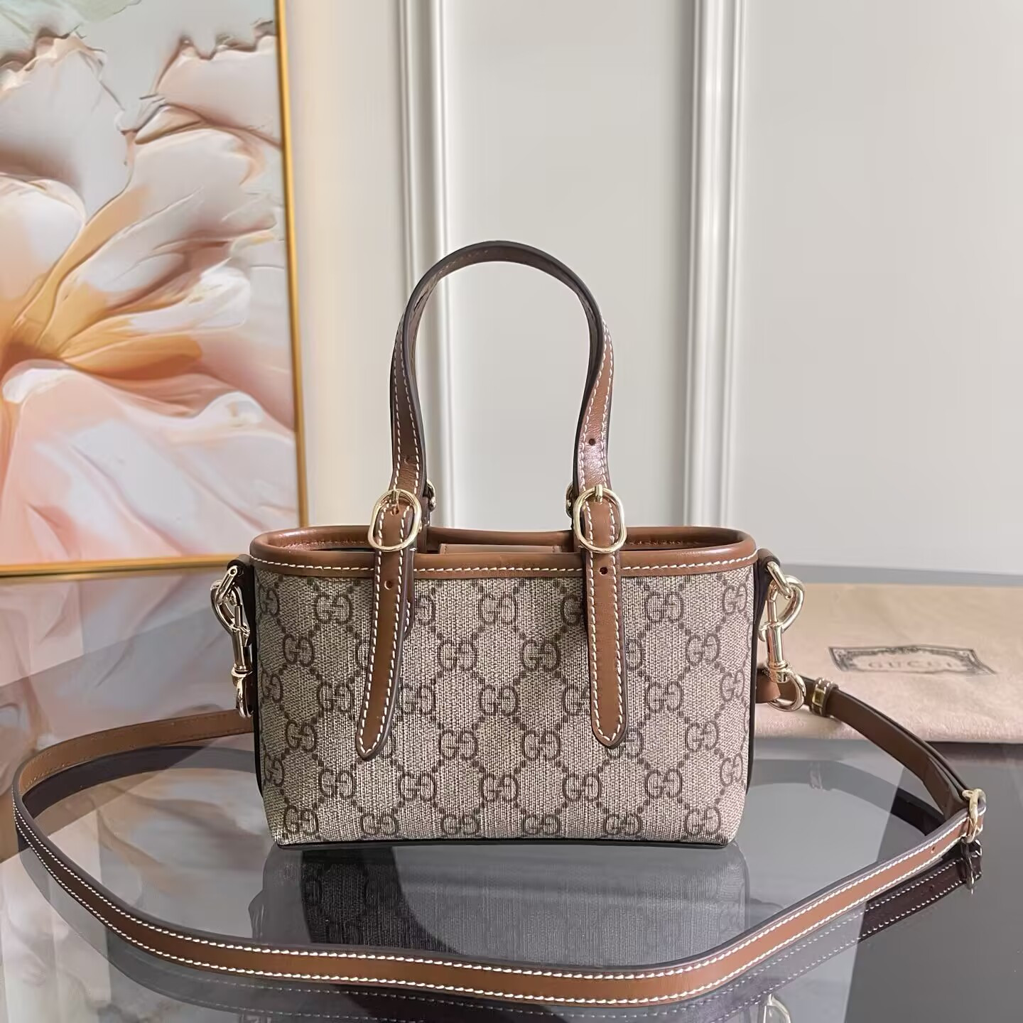 Gvc*1 gg emblem mini bag 17.5x11x6.5cm