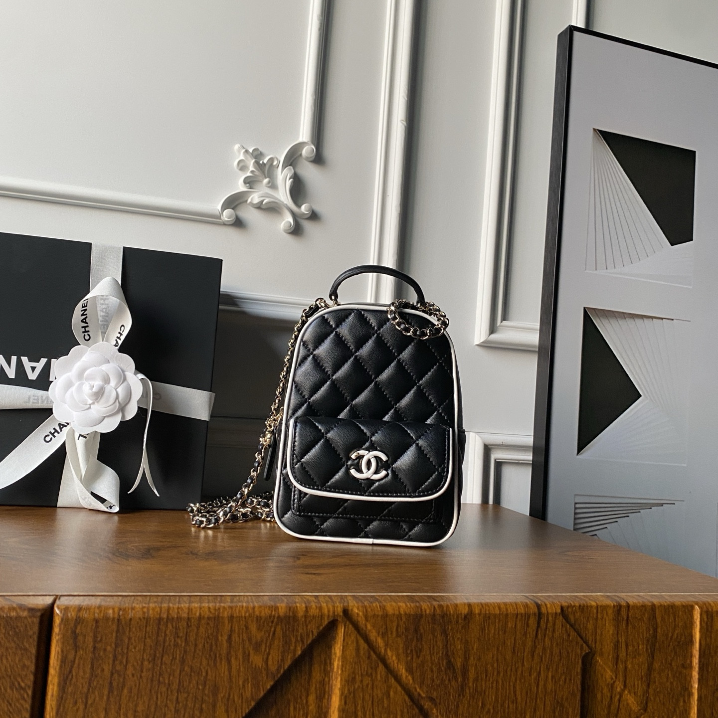 Chanel Backpack 18x13x9cm