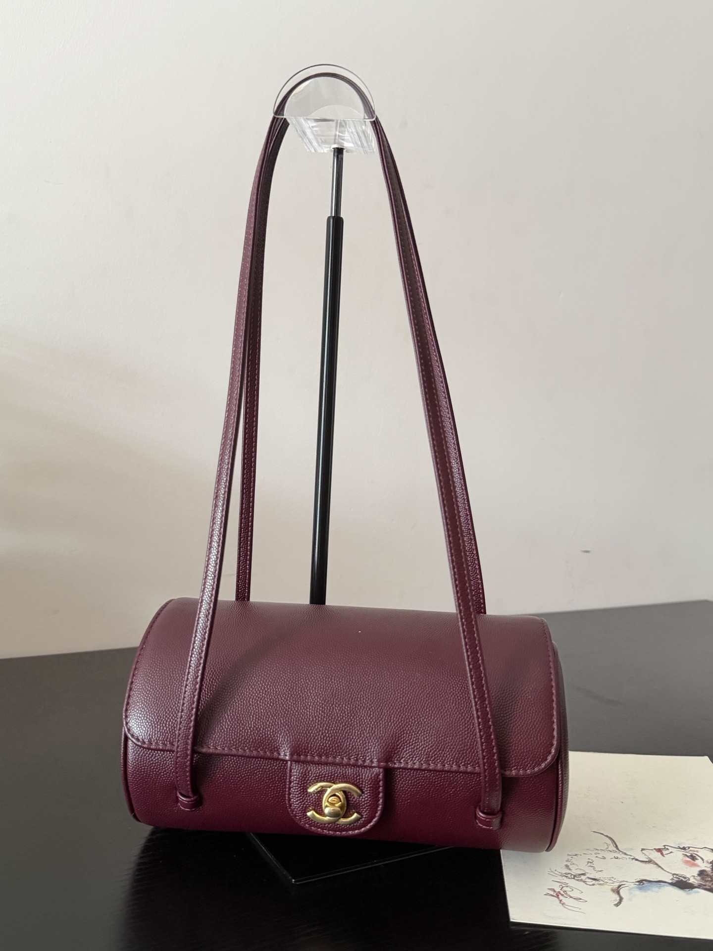 Chanel Small Bowling Bag AS6143 10x20.5x10cm