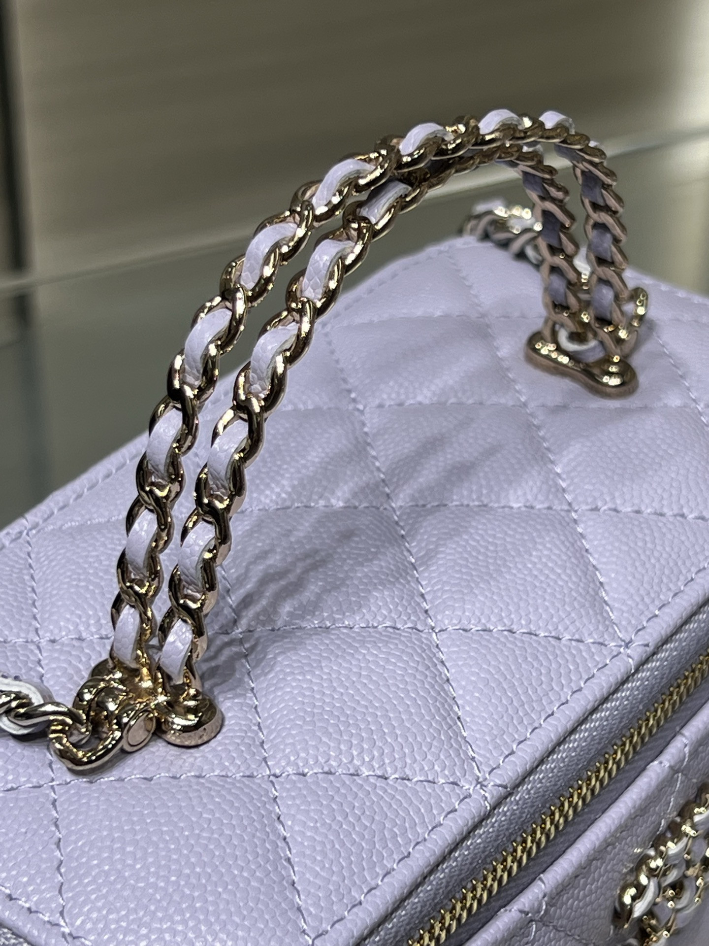 CHANEL Vanity With Chain AP5182 9.5x17x8cm