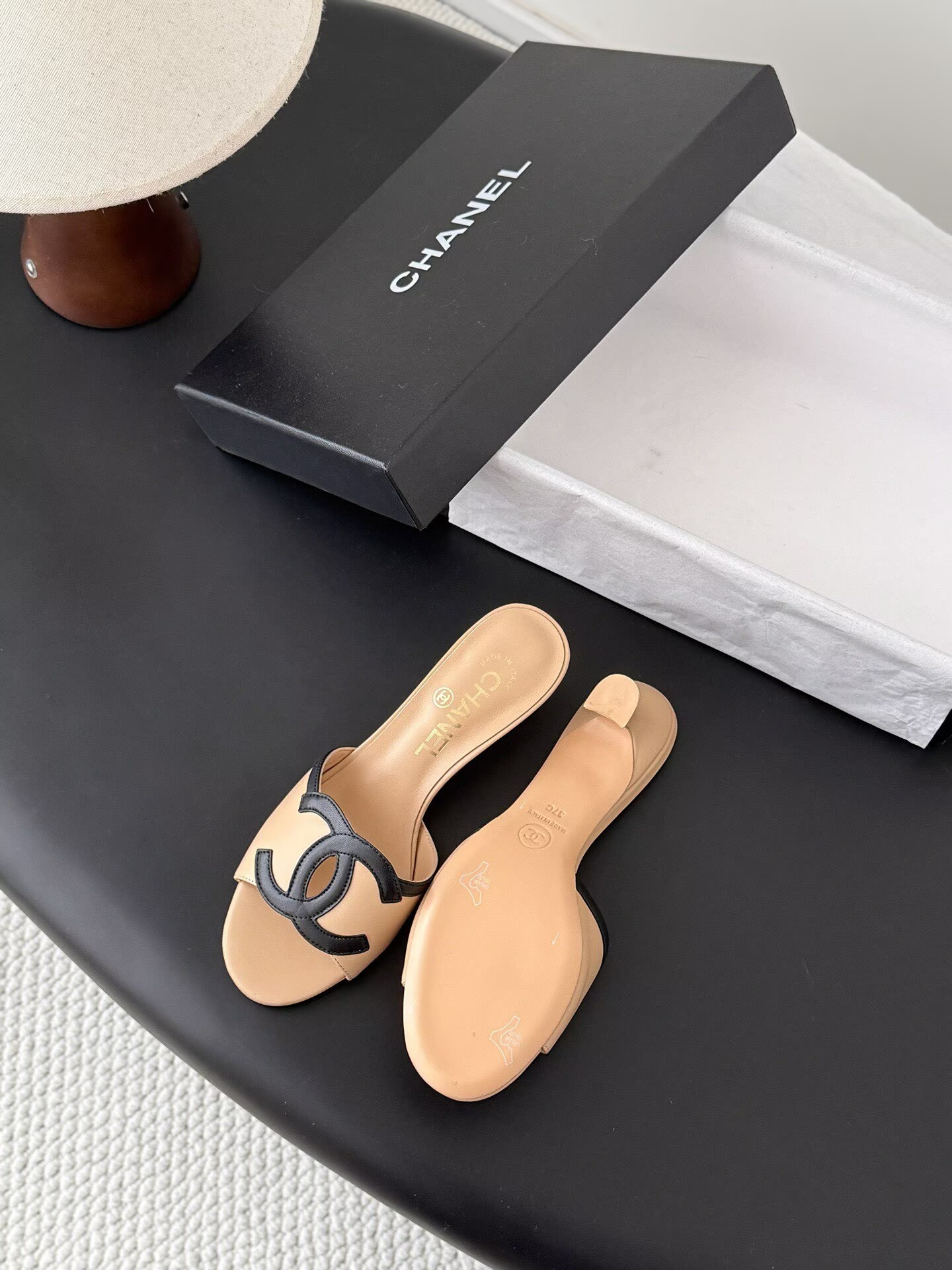 UA Chanel Sandals 4.5cm Heel