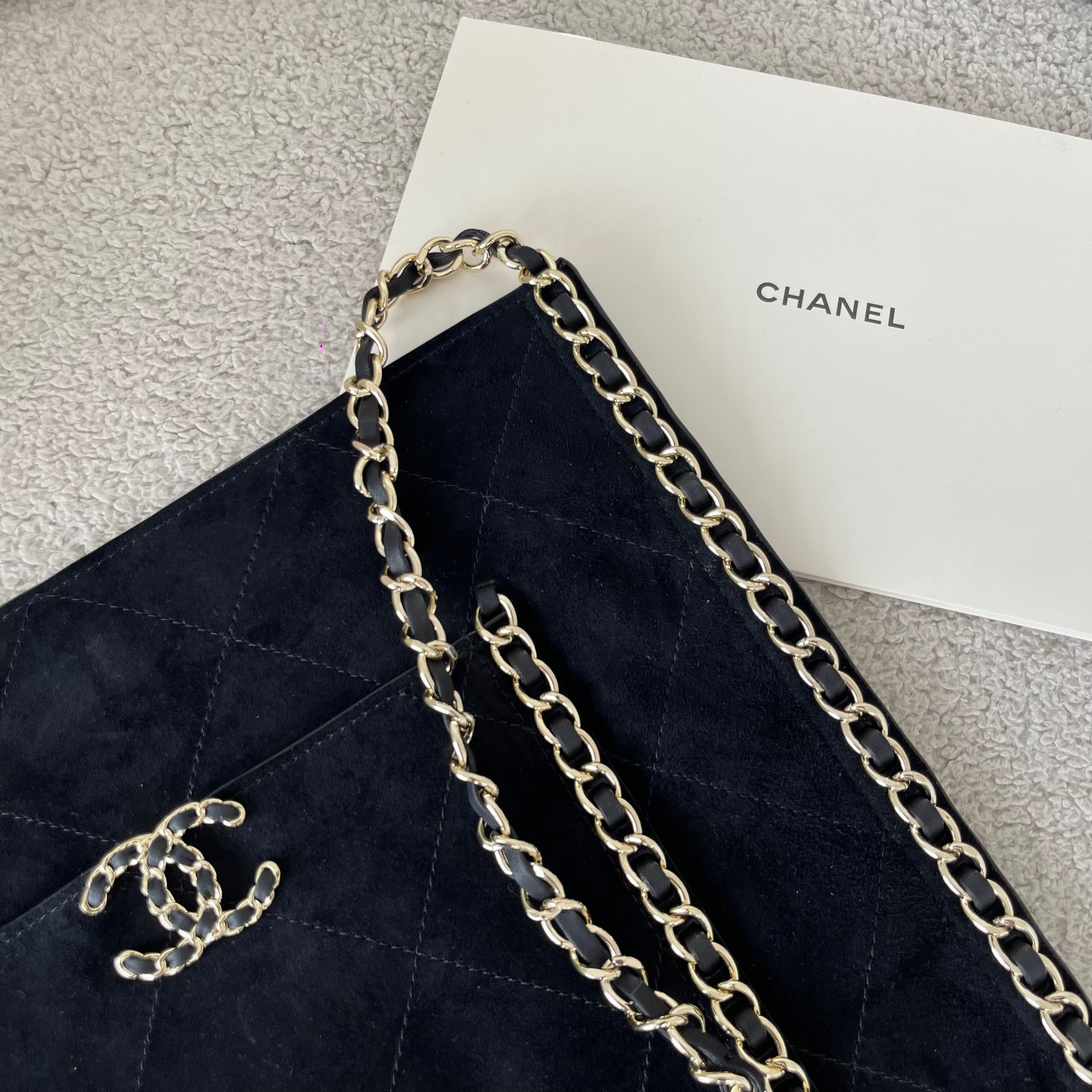 Chanel CC Fringe Shopping Bag 30x31cm
