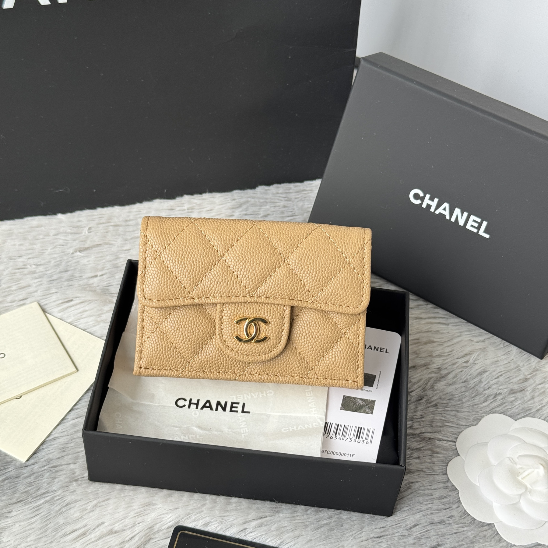 Chanel Card Holder 10.5x7.5x3cm