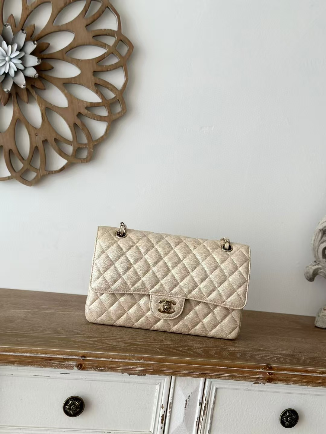 Ch**el Classic Flap Handbag CF 25.5x 15x6cm