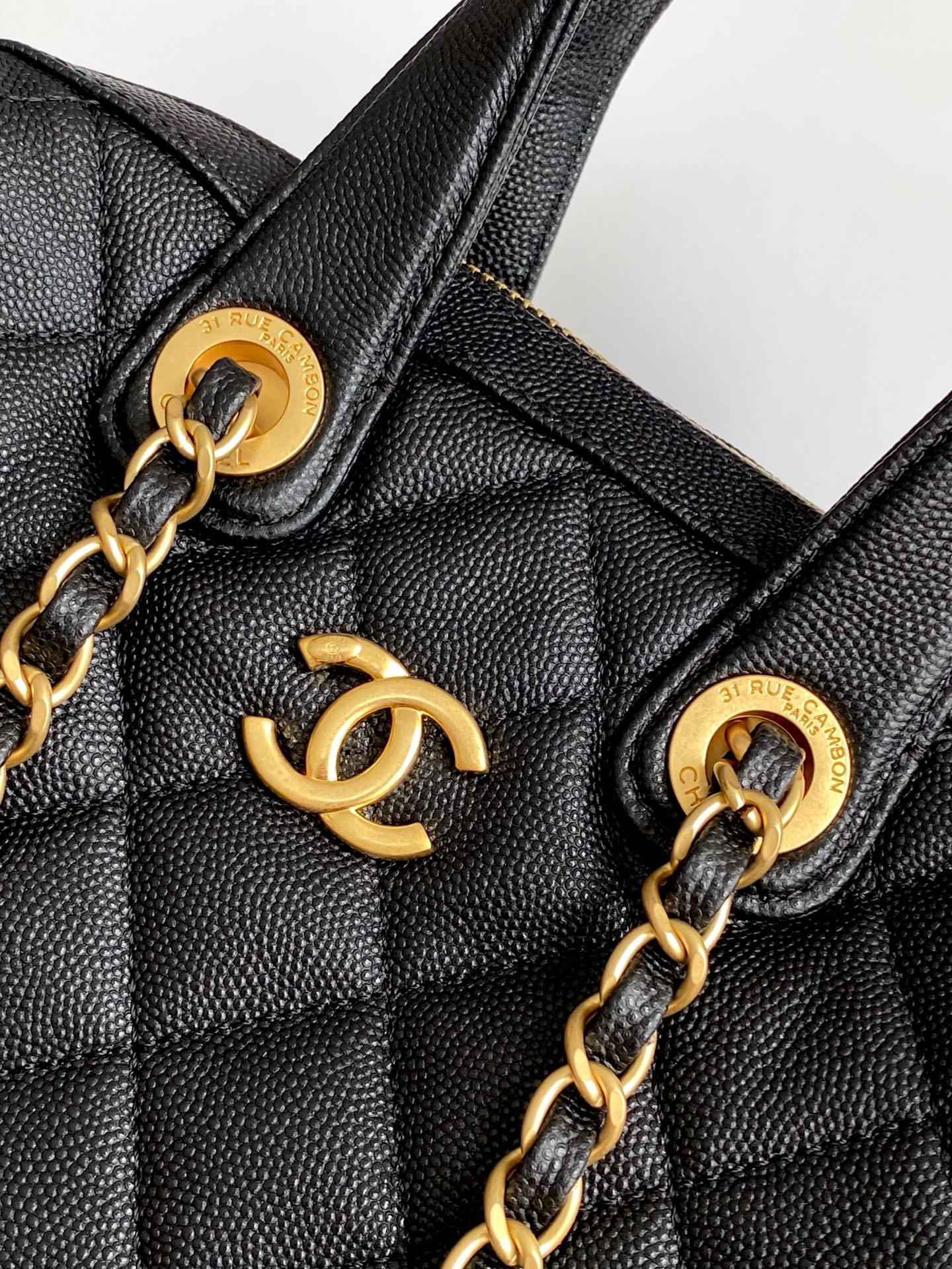 Chanel Bowling Bag 17x21x13cm