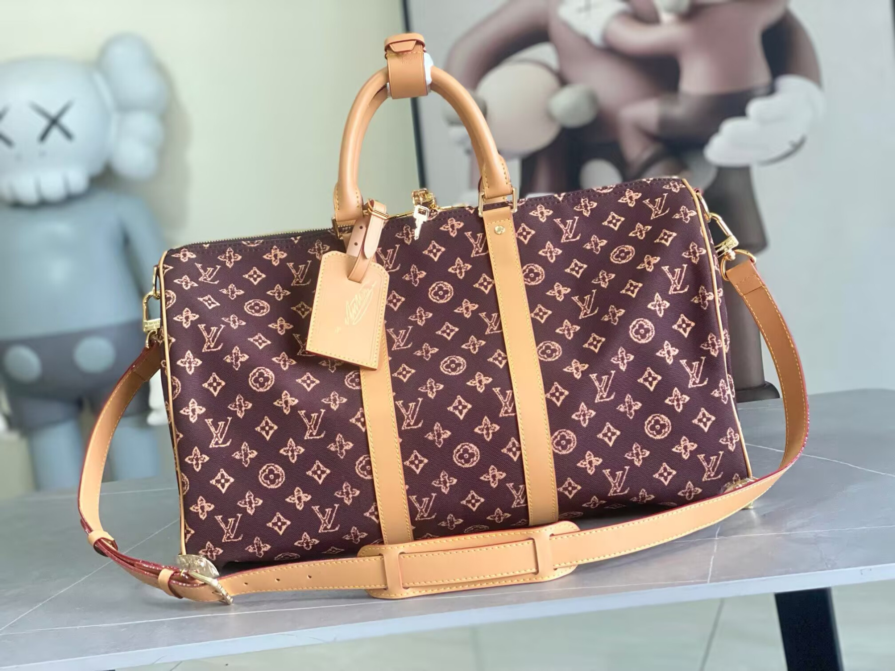 LV Keepall Trunk 45 M28339 27x45x20cm