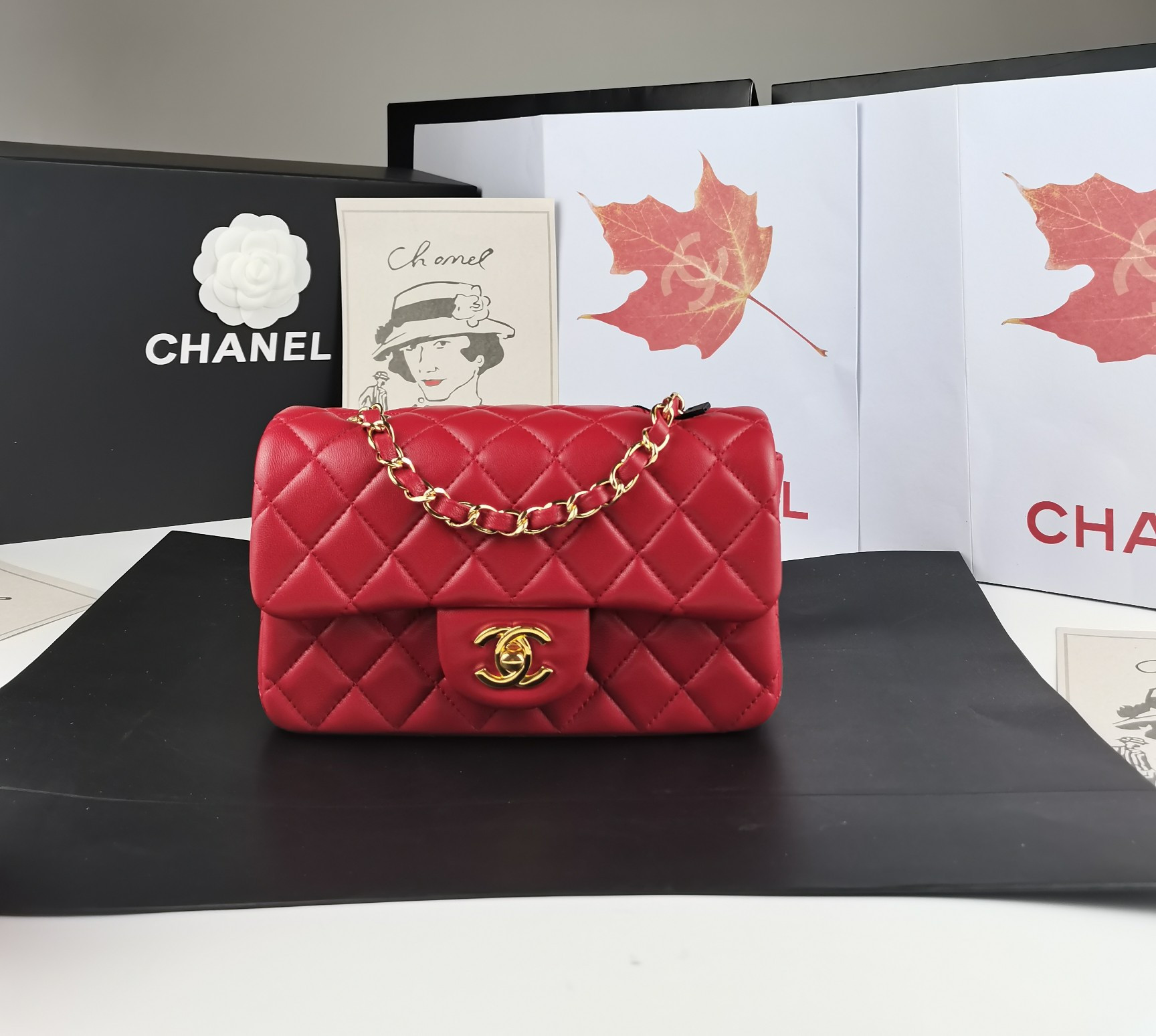 Chanel Flap Bag 20x12x6cm