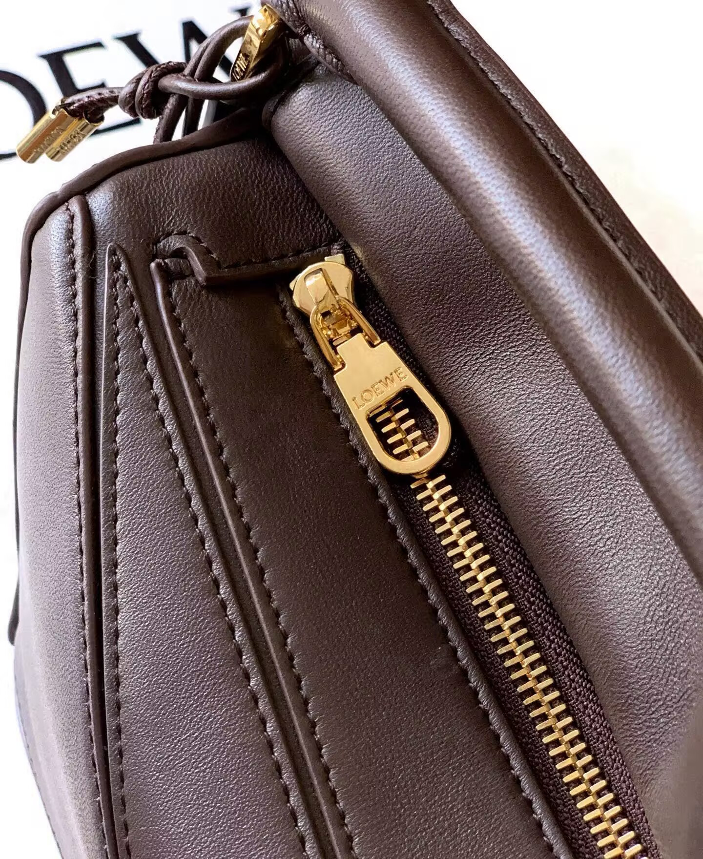 LOEWE Small Featherlight Puzzle Bag in Nappa Lambskin 16.5x24x10.5cm