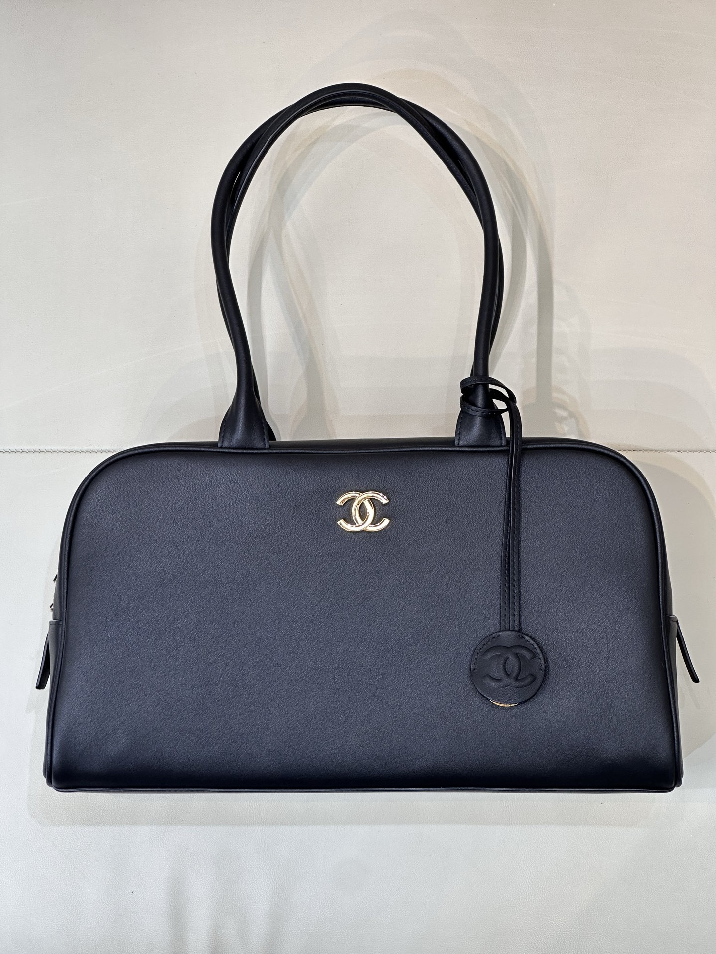 Chanel Large Bowling Bag AS6211 19x35.5x12.5cm