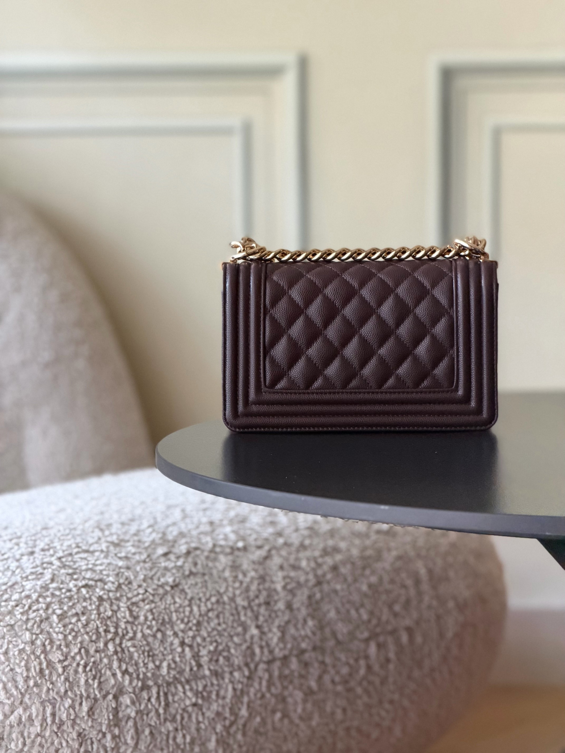 Chanel Boy Handbag 12x20x7cm