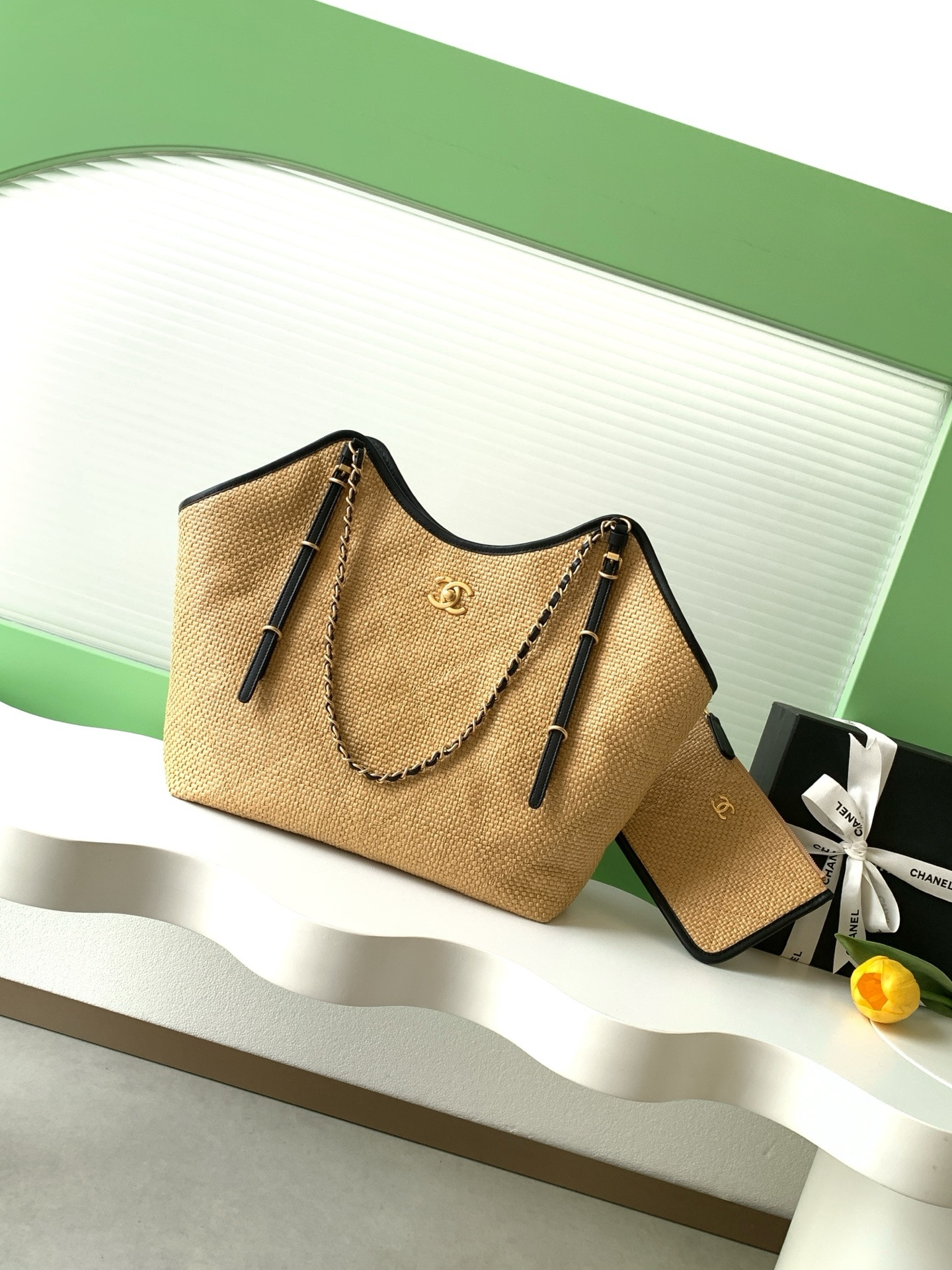 Chanel Shopping Bag AS5466 31x47x11cm