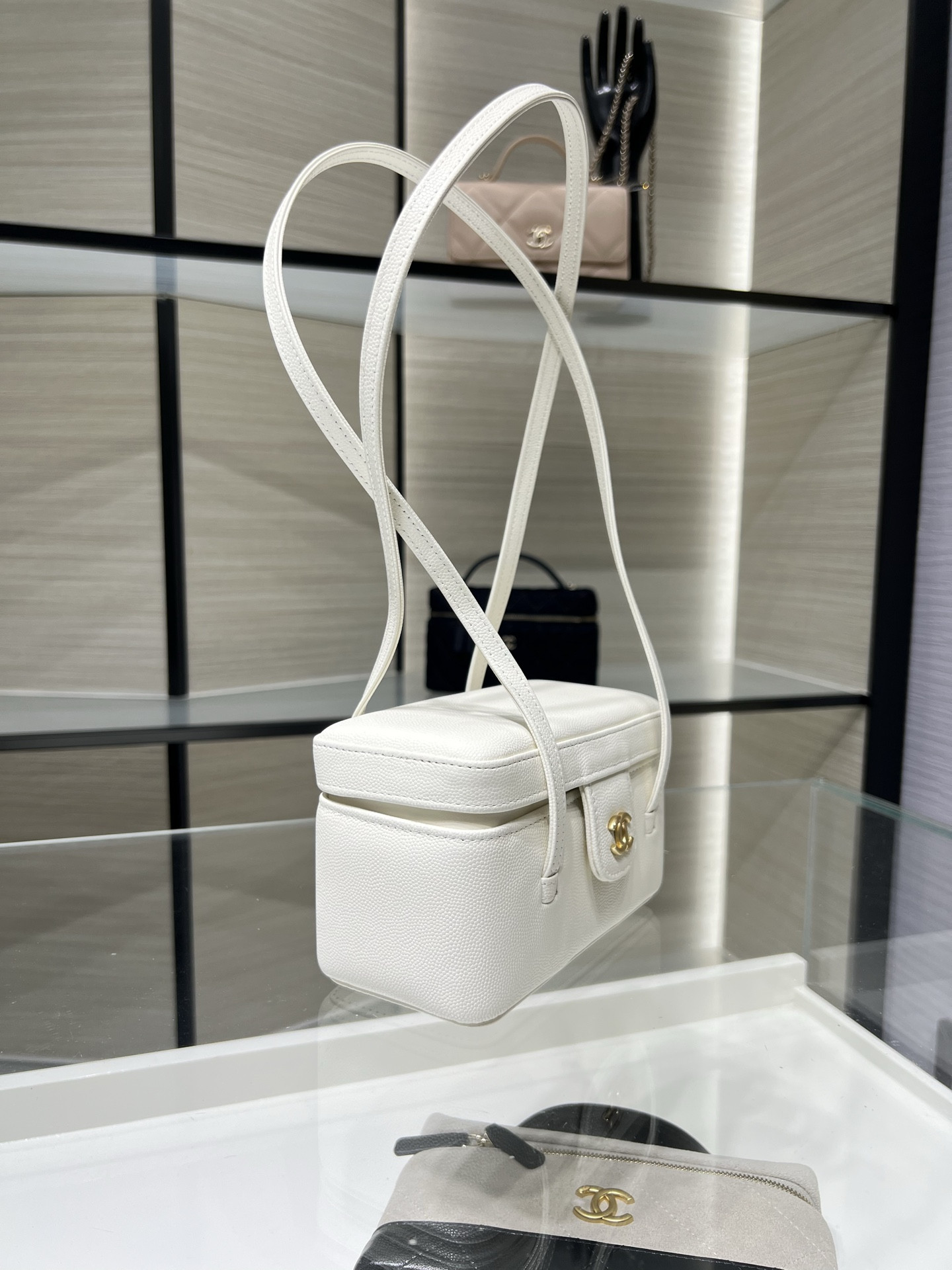 Chanel Preppy Coco Long Box Bag AP5067 17x9.5x8cm