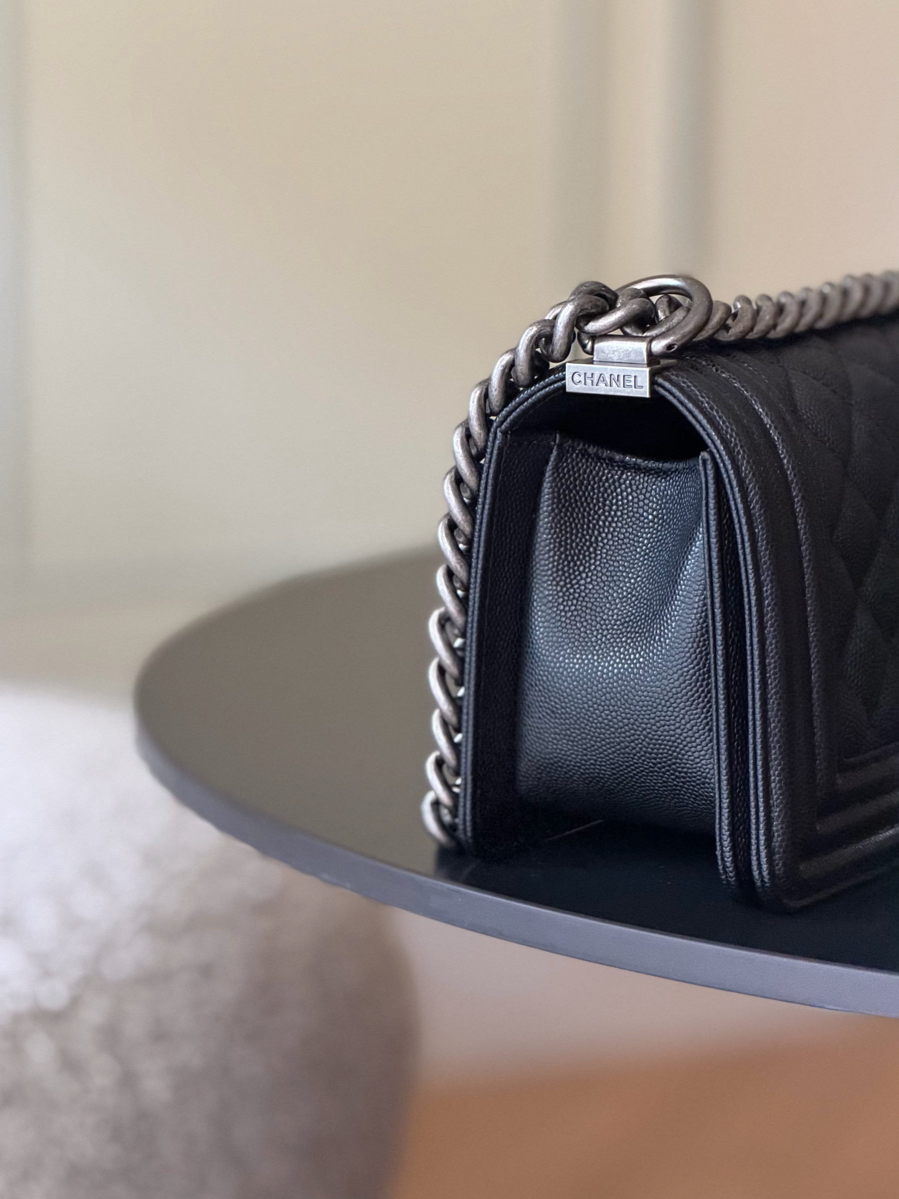 Chanel Boy Handbag 12x20x7cm