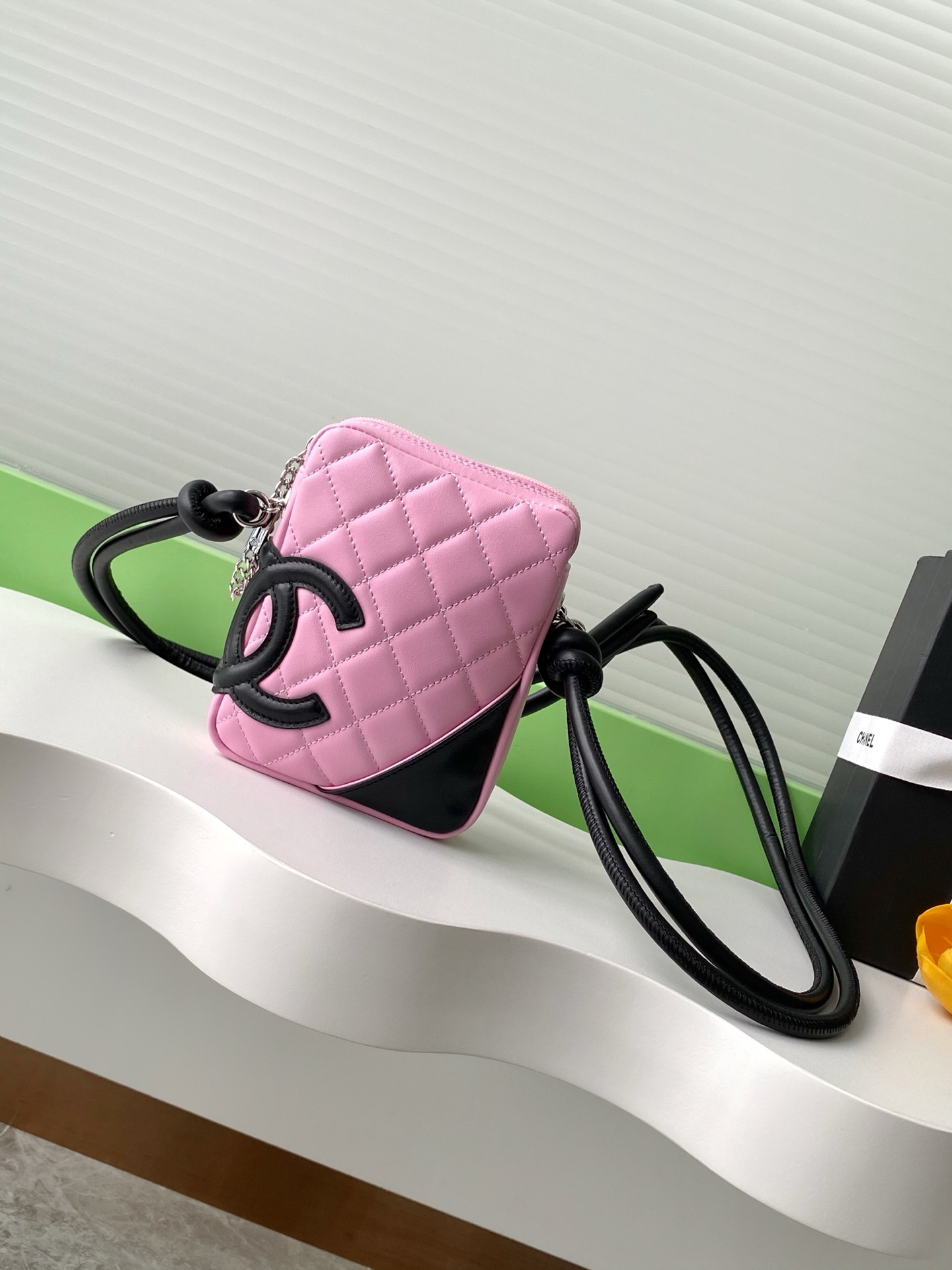 Chanel Cambon Line Crossbody Bag 13x15x3.5cm